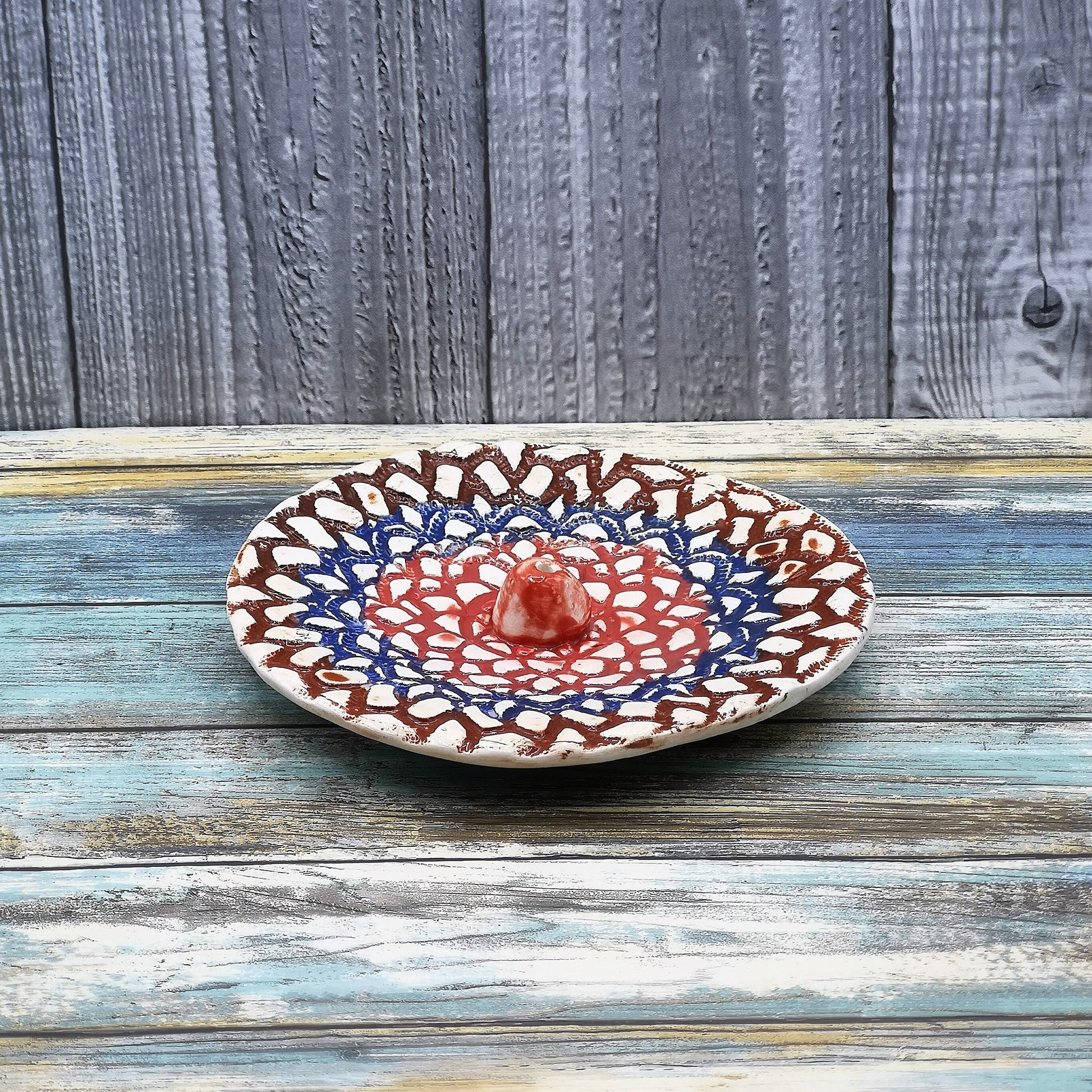 Handmade Ceramic Incense Burner, Incense Stick Holder, Best Friend Gift Ready To Ship, Clay Incense Holder, Mom Birthday Gift From Daughter - Ceramica Ana Rafael