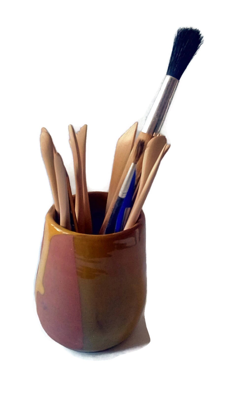 CERAMIC UTENSIL HOLDER, Modern Ceramic Vase, Large Utensil Kitchen Holder Vase, Custom Utensil Organizer, Studio Pottery - Ceramica Ana Rafael