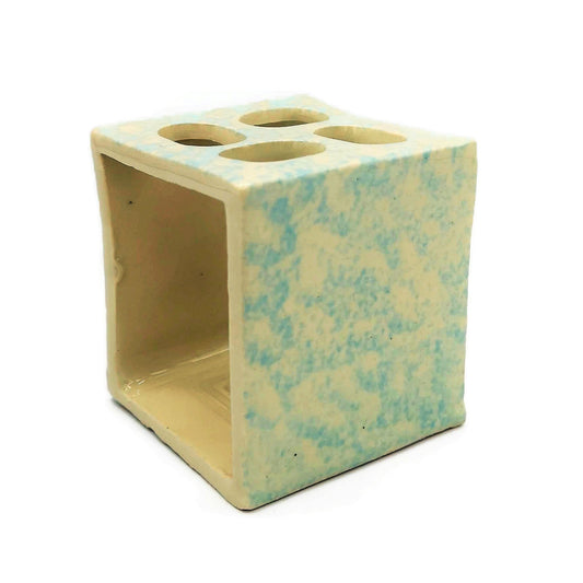 HANDMADE CERAMIC TOOTHBRUSH Holder, Pencil & Pen Holder, Utensil Holder Sustainable Gifts For Him, Paint Or Makeup Brush Holder Best Seller - Ceramica Ana Rafael