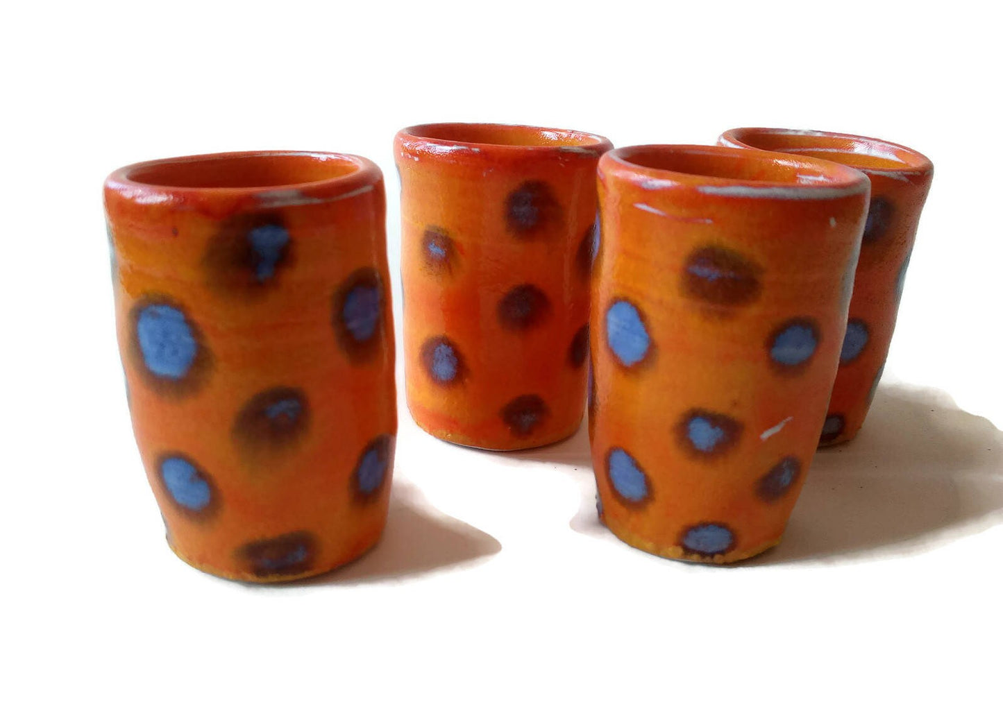 FUNNY SHOT GLASS Set Of 4, Cute Tequila Shot Glass, Barware Set, Best Gifts For Him, Cool Shot Glass, Birthday Gift Set For Men - Ceramica Ana Rafael