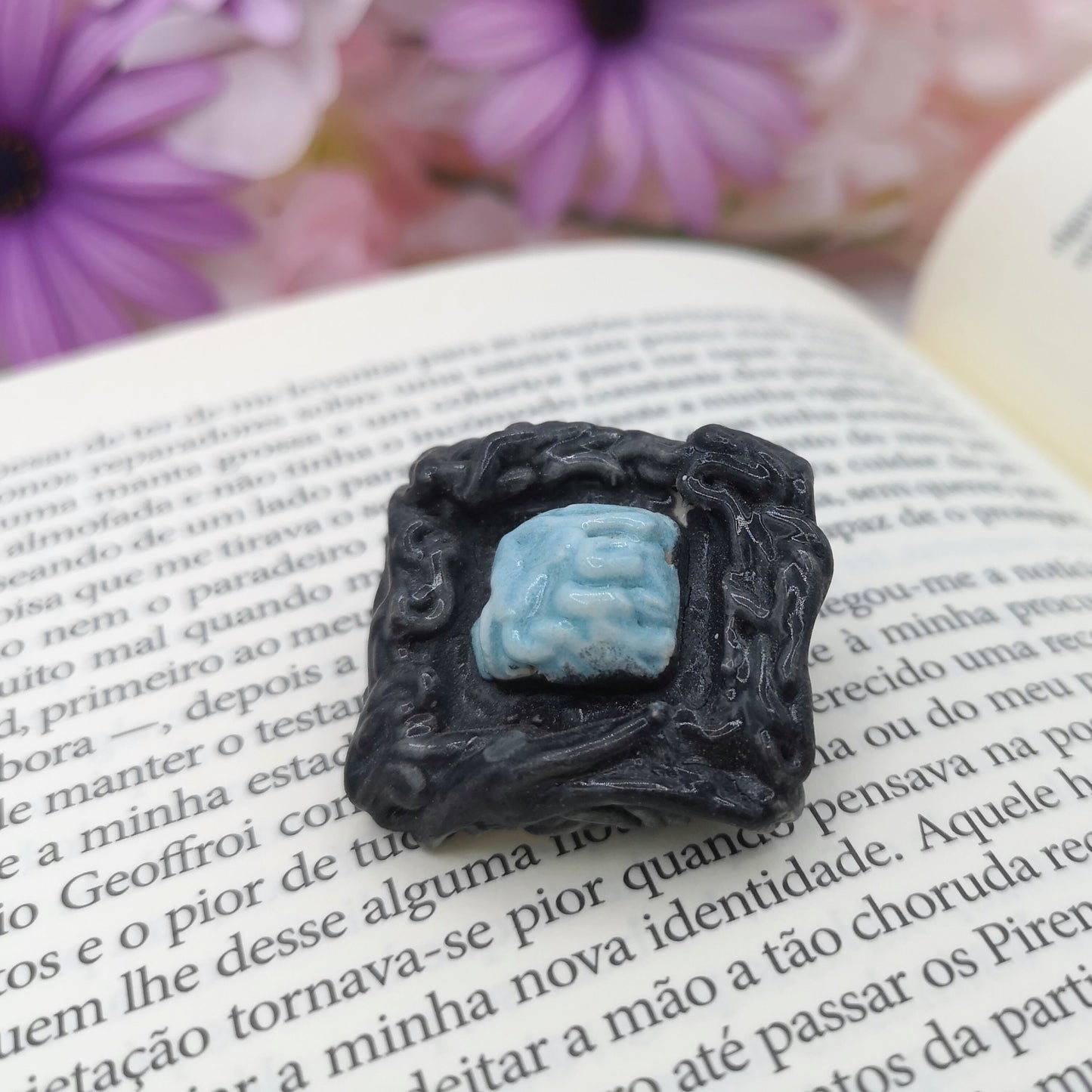 Clay Brooch Pin For Women, Mothers Day Gift For Grandma, Handmade Ceramic Jewelry Cameo Brooch, Best Sellers Mom Birthday Gift From Daughter - Ceramica Ana Rafael