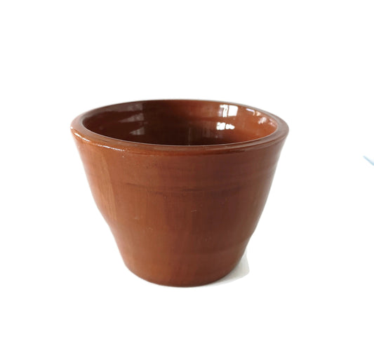 Handmade Ceramic Planter, Decorative Terracotta Cache Pot For Flowers, New Home Gift - Ceramica Ana Rafael