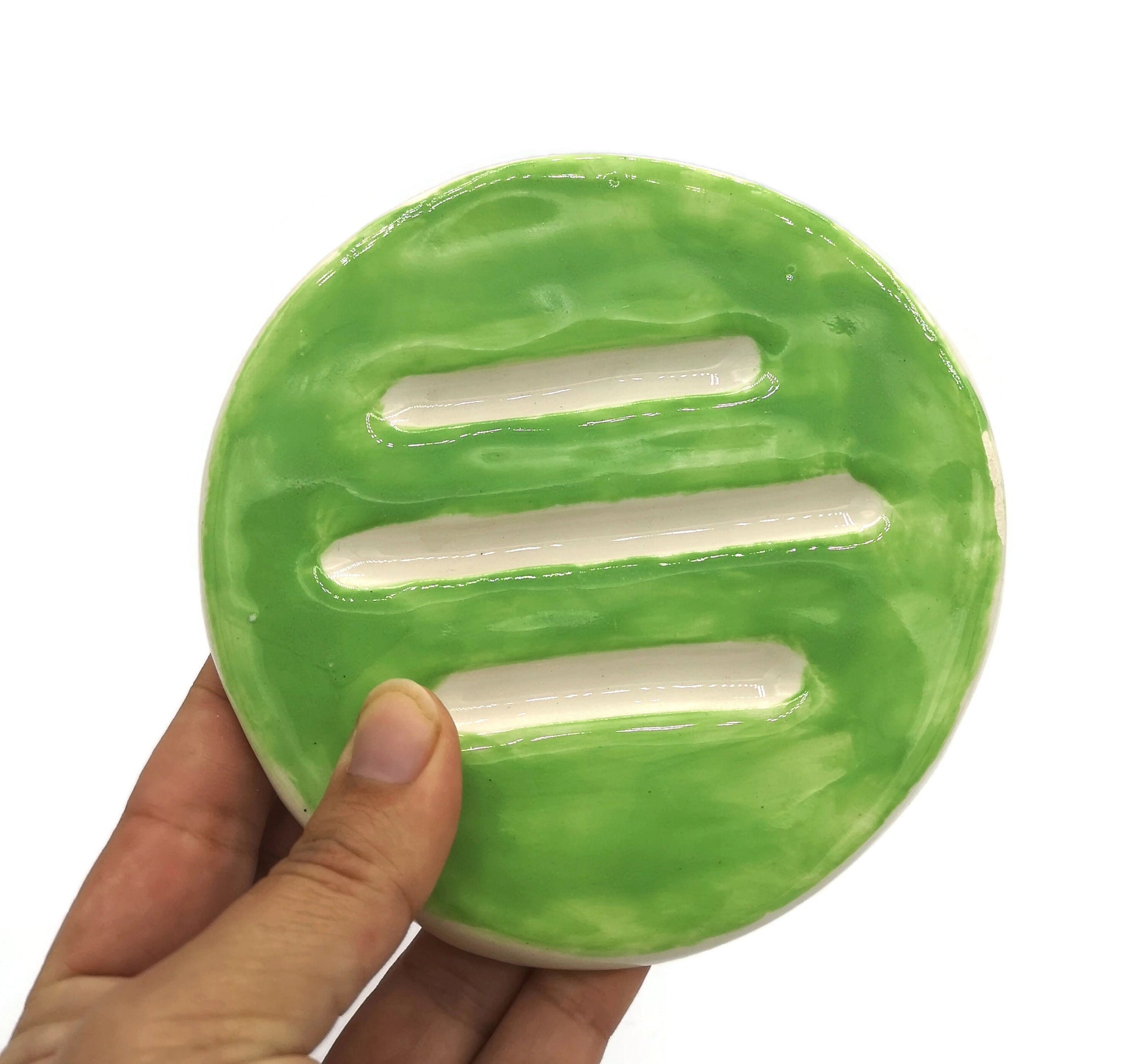 SOAP DISH TRAY, Ceramic Soap Dish Soap Holder, Eco Friendly Bathroom Accessories, Zero waste Clay Soap Dish Drain Tray, Soap Bar Holder - Ceramica Ana Rafael