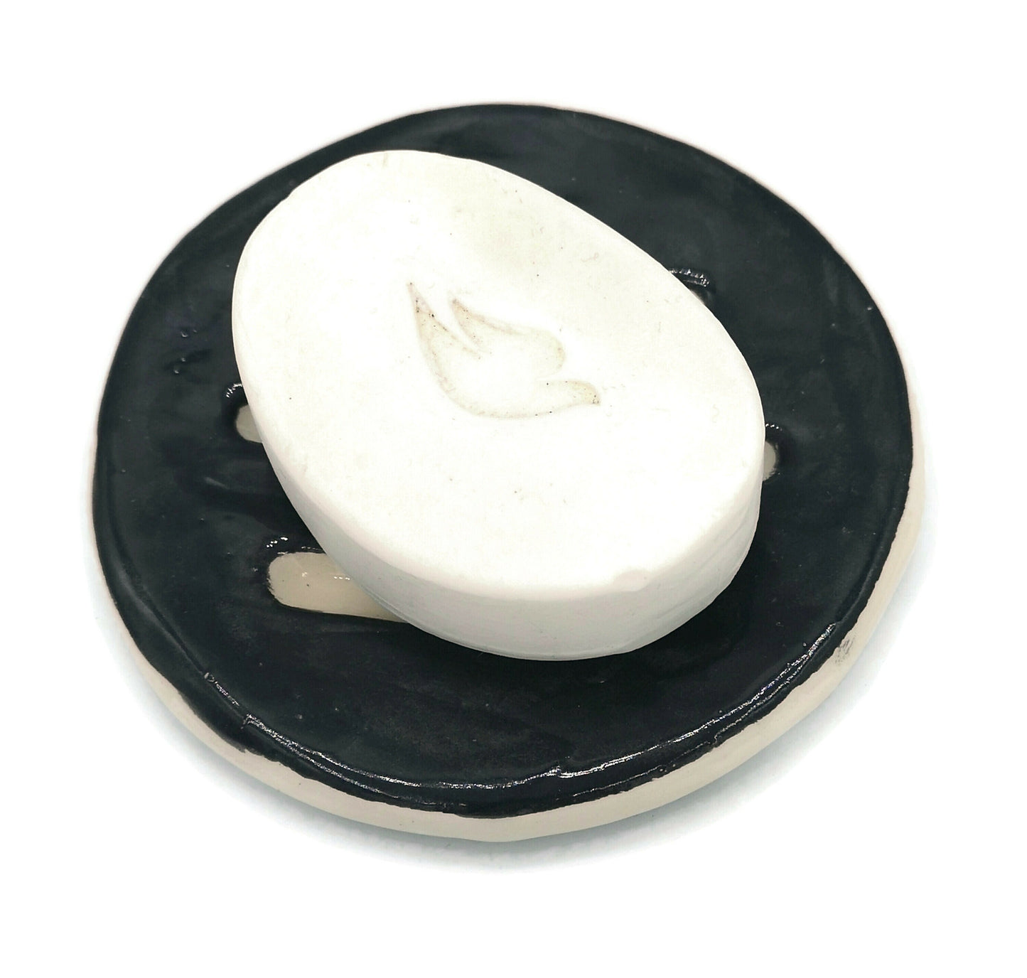 CERAMIC SOAP DISH, Ceramic Soap Dish, Eco Friendly Bathroom Accessories, Zero waste Clay Pottery Soap Dish Drain - Ceramica Ana Rafael