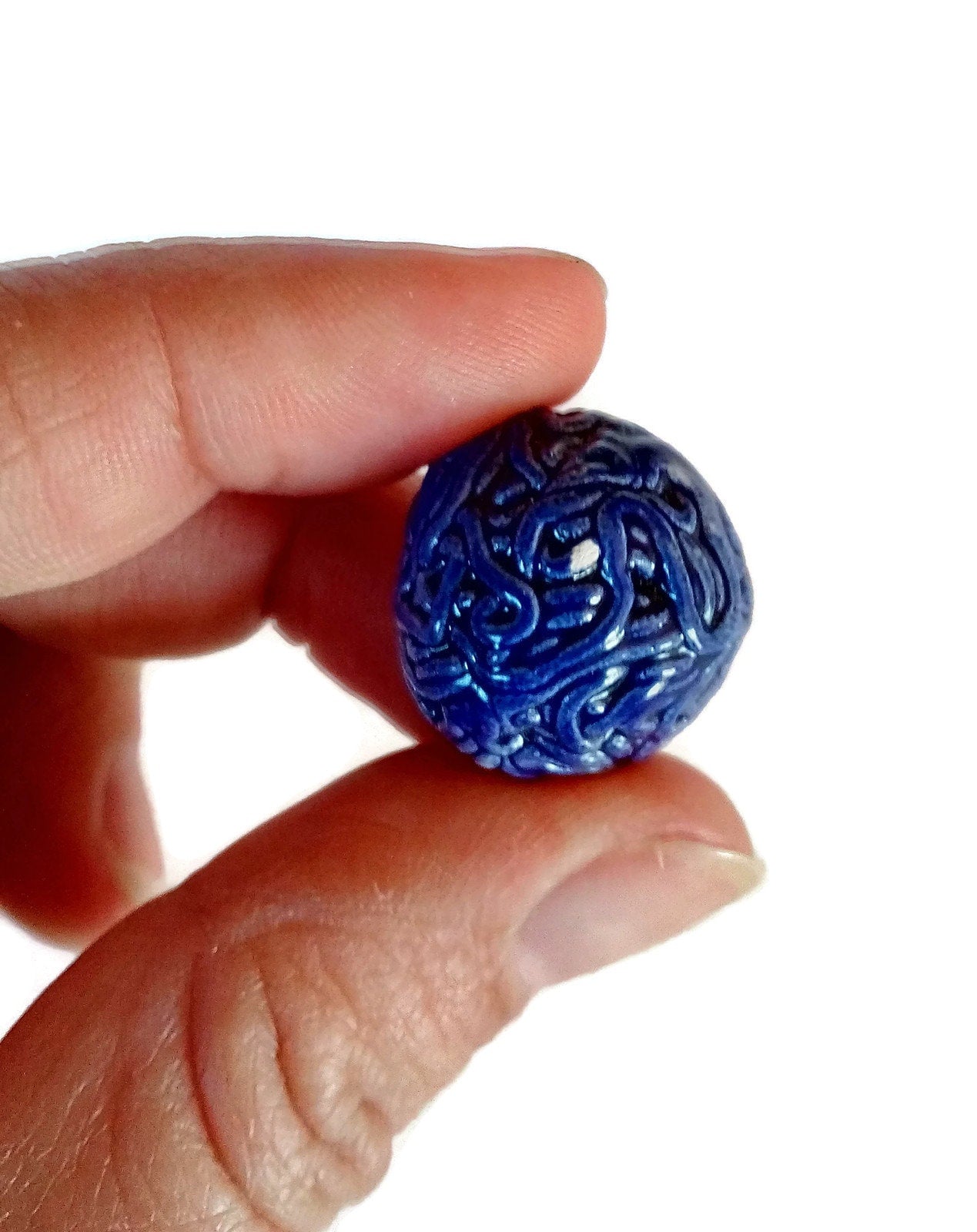 FLATBACK CABOCHON, CERAMIC Jewelry, Cute Cabochons, Set of 6 Assorted Cabochons, No Hole Beads For Decorating, Unique Gift For Mom - Ceramica Ana Rafael