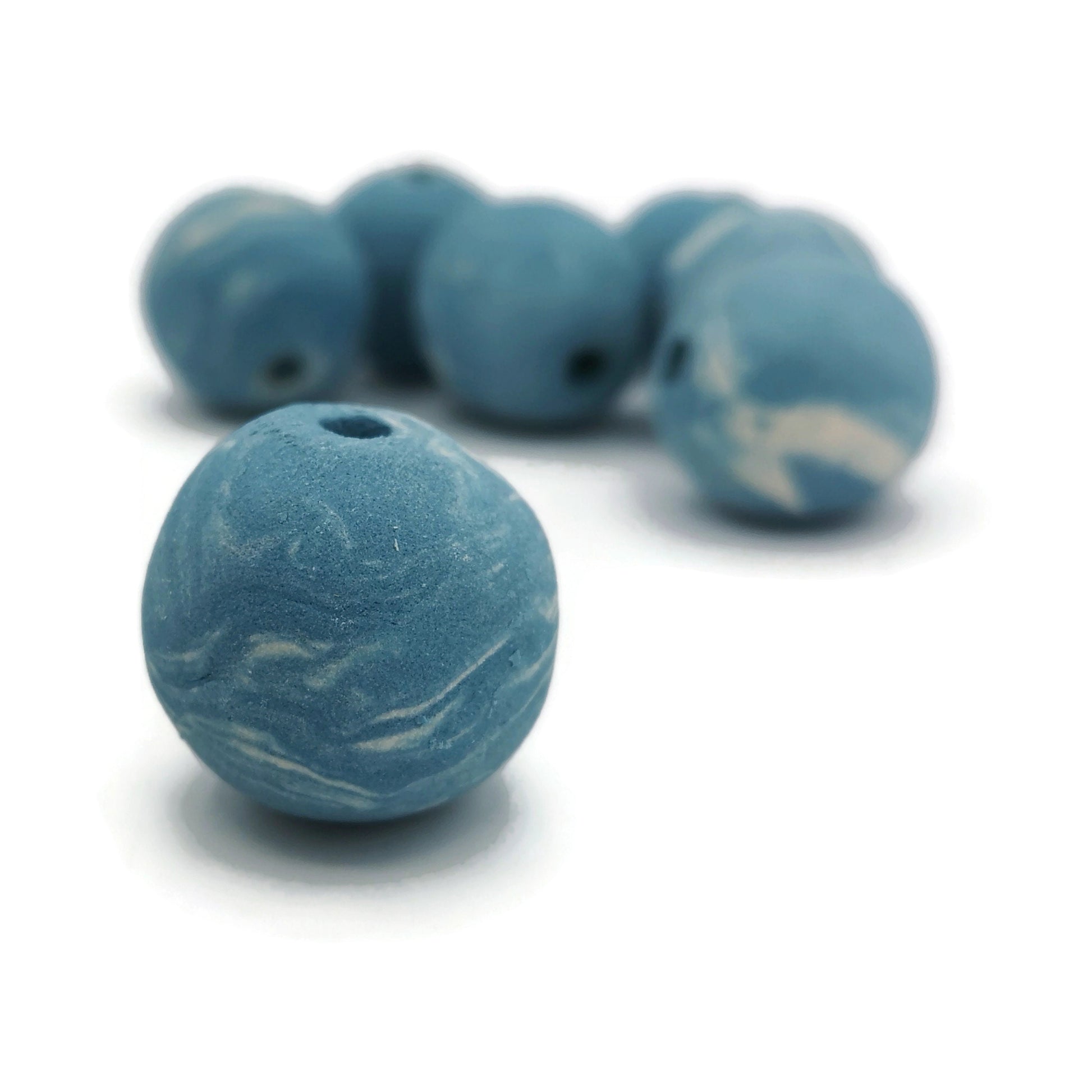 1Pc Extra Large Ceramic Beads For Jewelry Making, Clay Beads Trending Now, Handmade Ceramics Macrame Beads, Large Hole Round Bubblegum Bead - Ceramica Ana Rafael