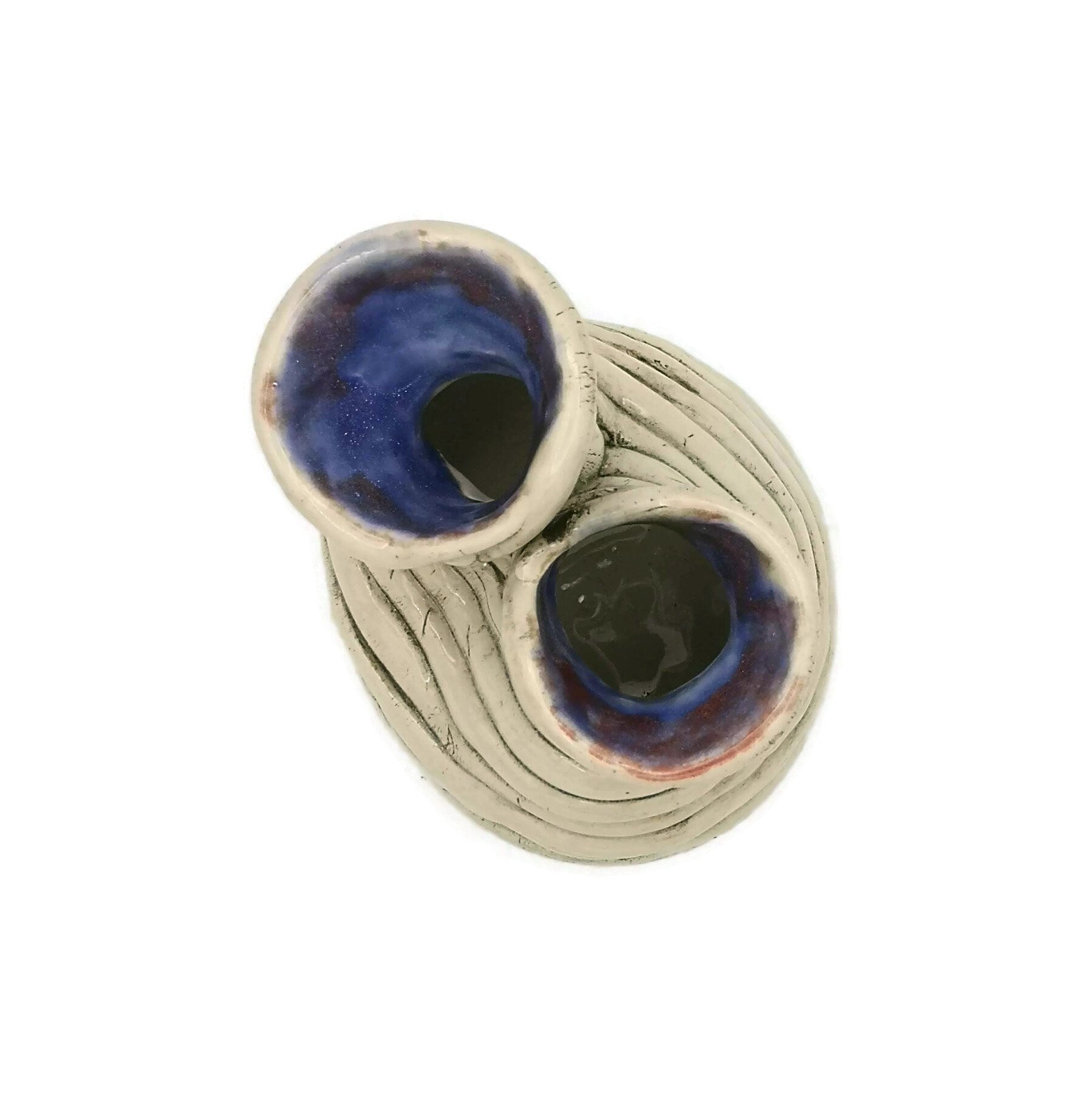 Handmade ceramic Vase, Pottery Vase Irregular Shape, Best Sellers, Mom Birthday Gift From Daughter, Abstract Sculpture Ceramic Vessel - Ceramica Ana Rafael