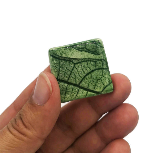 SMALL BROOCH, PLANT Lovers Gift, Handmade Ceramic Brooches For Women, Unique Elegant Mothers Day Gift - Ceramica Ana Rafael