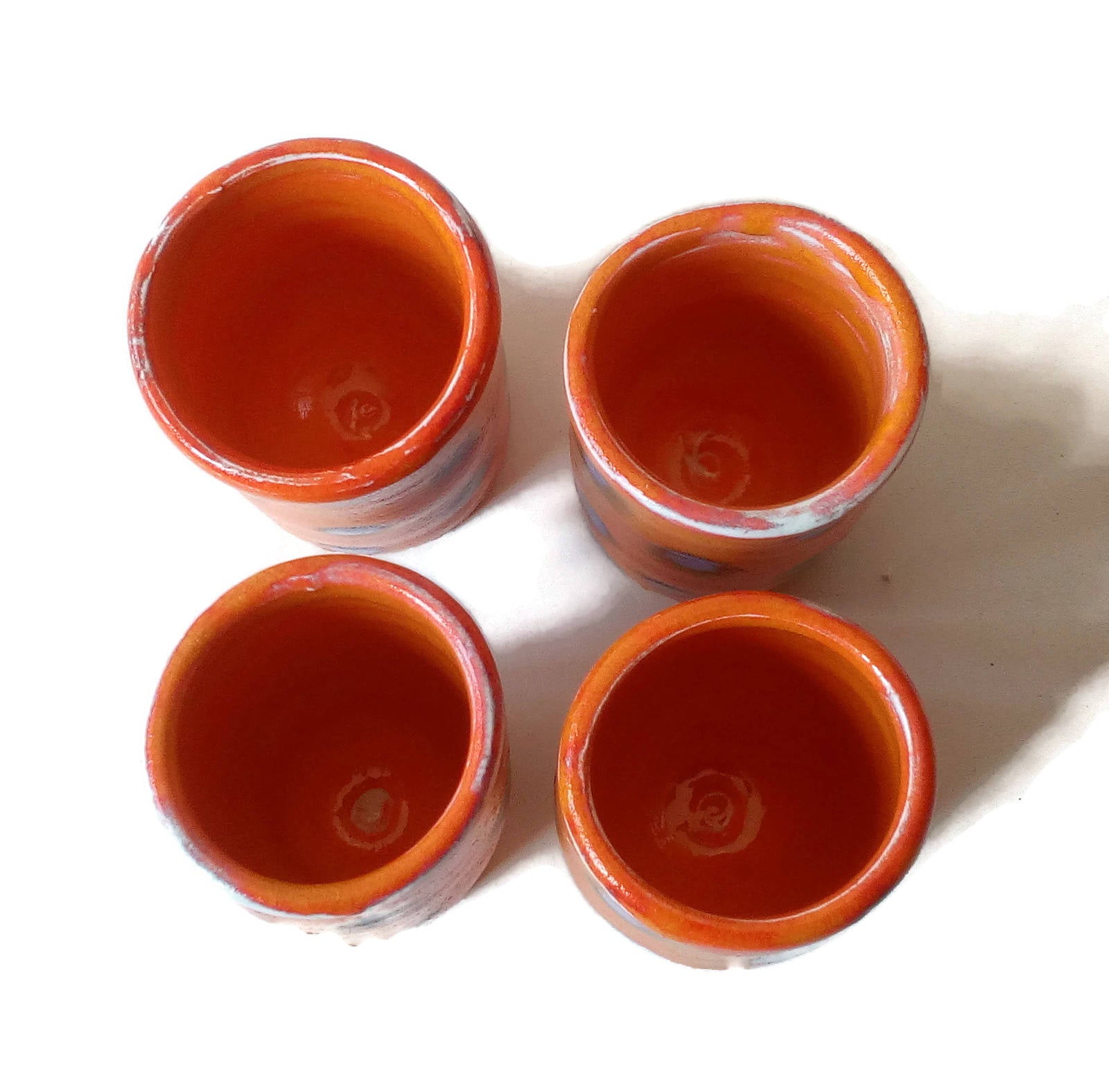 FUNNY SHOT GLASS Set Of 4, Cute Tequila Shot Glass, Barware Set, Best Gifts For Him, Cool Shot Glass, Birthday Gift Set For Men - Ceramica Ana Rafael