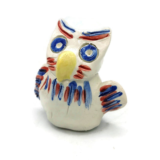 Ceramic Sculpture For Table, Owl Figurine Modern Clay Sculpture Graduation Gift, Housewarming Gift First Home, Bird Sculpture - Ceramica Ana Rafael