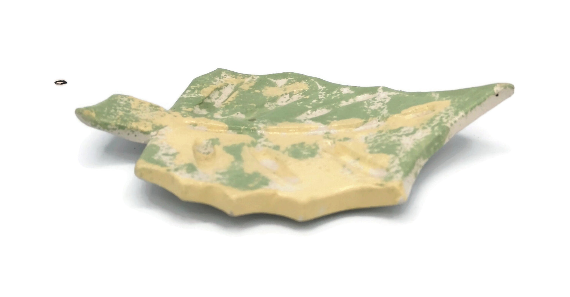 Ceramic Leaf Draining Soap Dish, Pottery Soap Dish, Soap Tray, Soap Saver, Clay Dish, Bar Soap Holder, Plant Dad Gift - Ceramica Ana Rafael