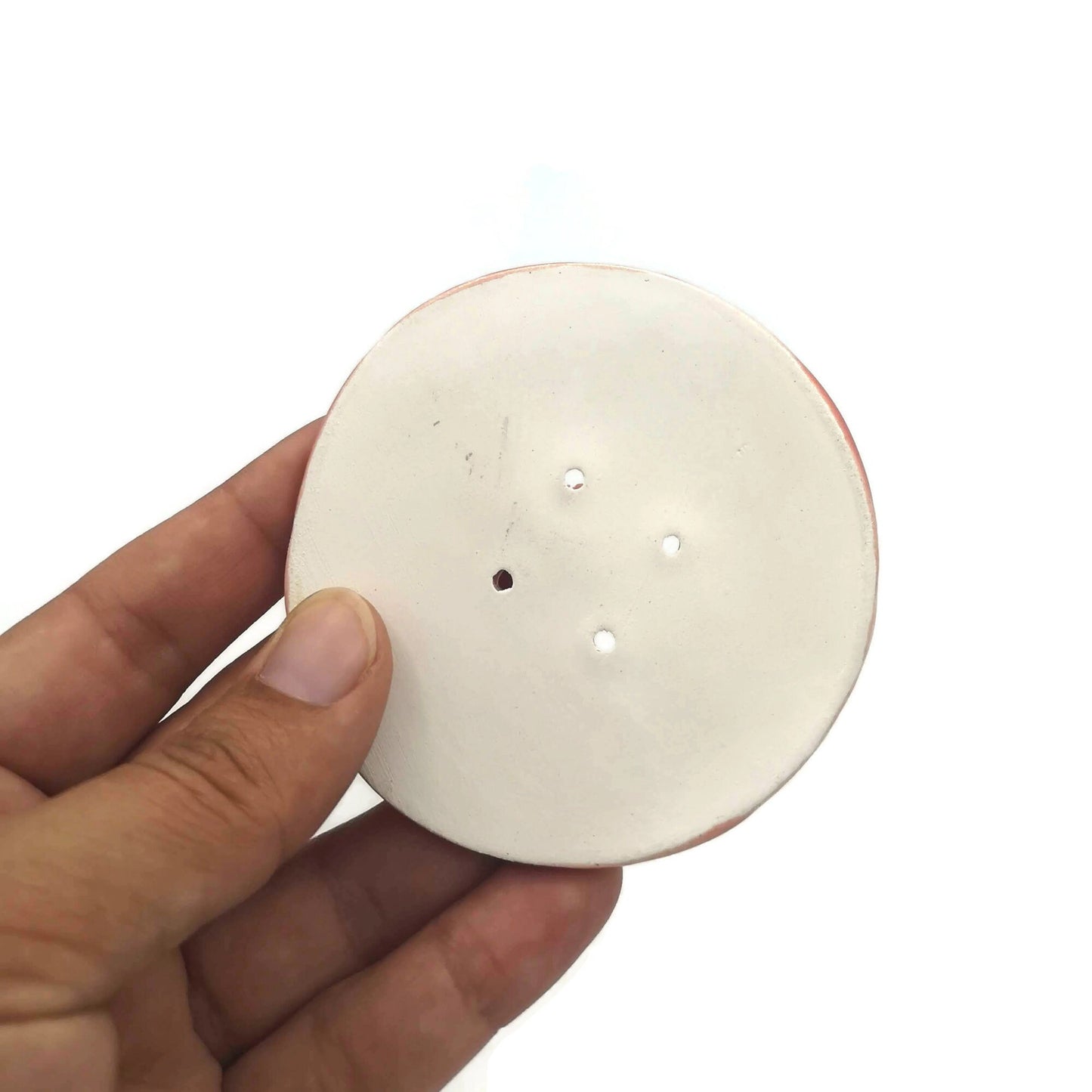 1Pc Extra Large Buttons, Handmade Ceramic Round Sewing Buttons, 3 inch Cute Jacket Buttons, Flatback Coat Buttons - Ceramica Ana Rafael