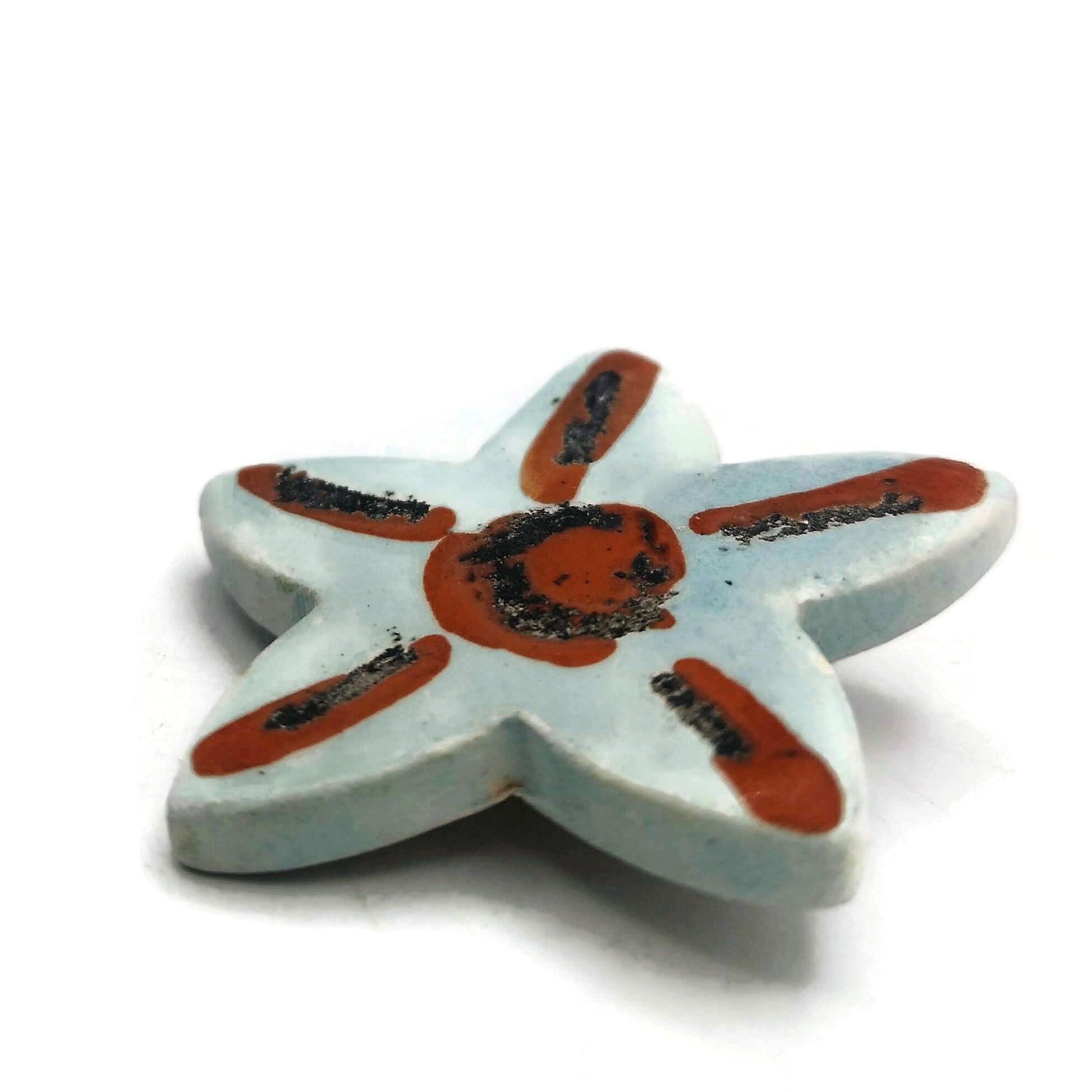 Star Brooch, Celestial Brooch, Ceramic Jewelry Mothers Day Gift For Grandma, Broach Pin Mom Birthday Gift From Daughter - Ceramica Ana Rafael