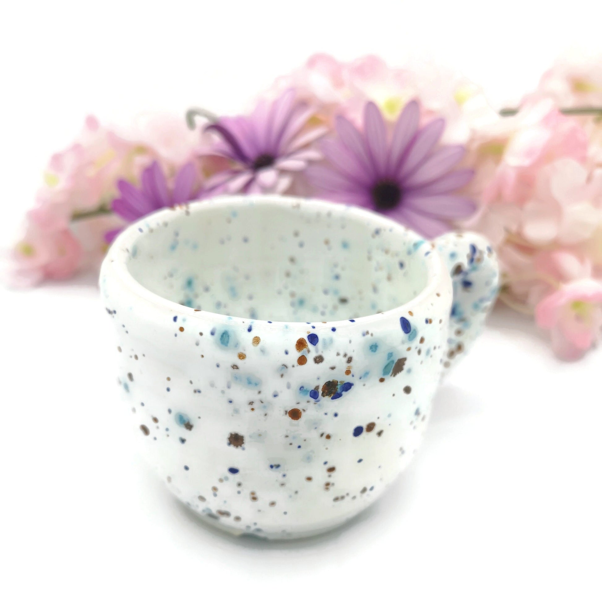 Confetti Mug, Large Coffee Mug, Best gifts For Him, Handmade Ceramic Mug, Mom Birthday Gift For Women, Dad Birthday Gift - Ceramica Ana Rafael