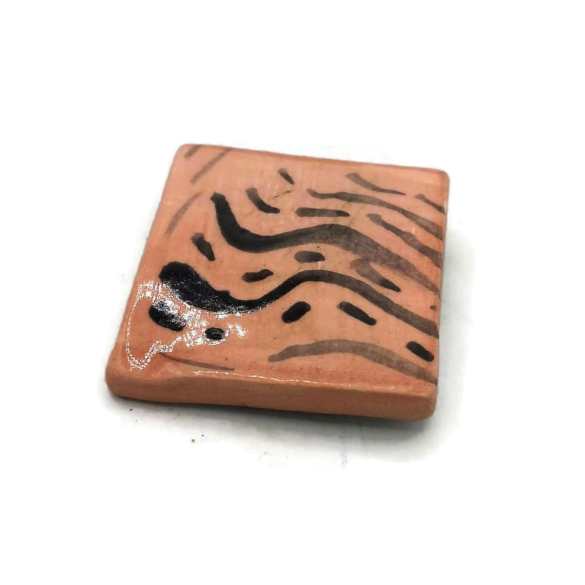 Broach Pin For Women Handmade Ceramic Jewelry Mothers Day Gift For Grandma, Sophisticated Best Gift For Her, Mom Birthday Gift From Daughter - Ceramica Ana Rafael