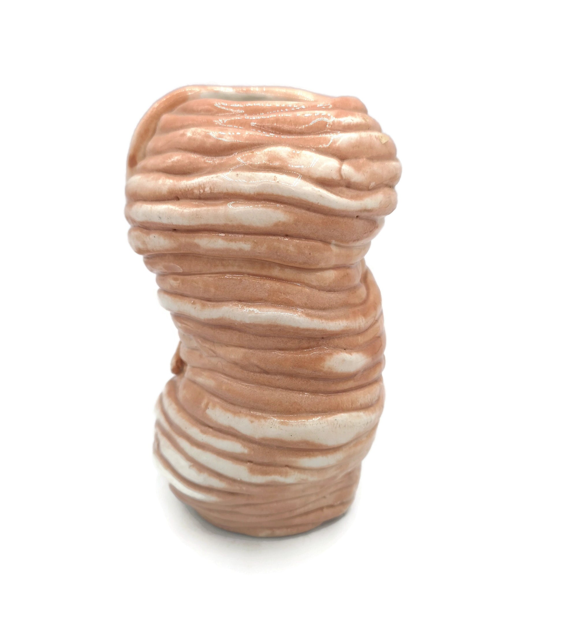 Sculptural Pink Ceramic Vase, Custom Birthday Gift, Step Mom Gift Sister In Law Gift, 9th Anniversary Gift For Wife - Ceramica Ana Rafael