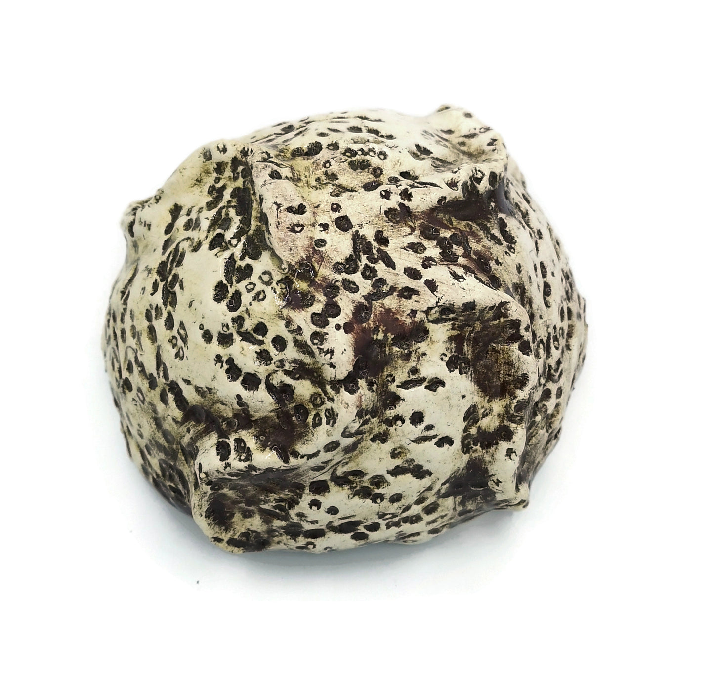 Handmade Ceramic Bowl With Organic Shape, Textured Succulent Planter Without Holes For Home Decor, Gift Idea for Women Who Have Everything - Ceramica Ana Rafael