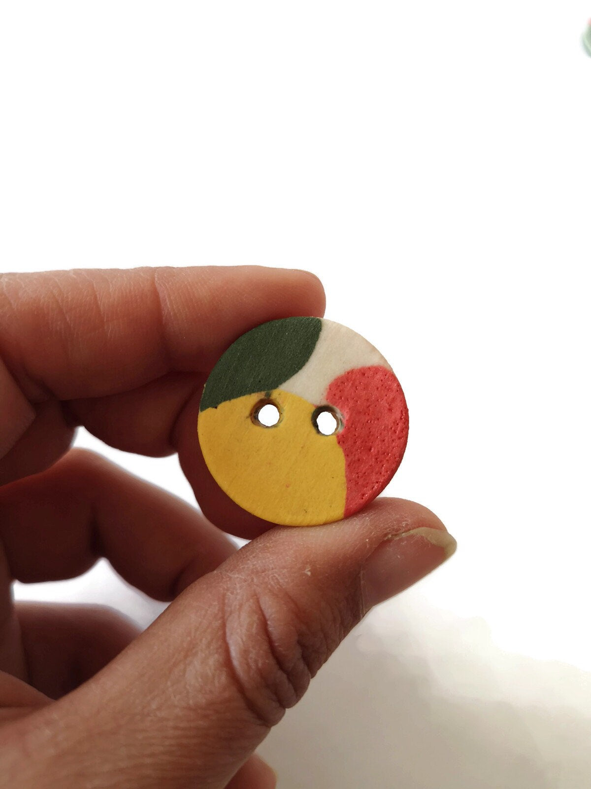 6 Pcs Handmade Ceramic Sewing Buttons, Coat Buttons Strange And Unusual, Jewelry Making Buttons Cute Best Sellers Sewing Supplies And Notion - Ceramica Ana Rafael