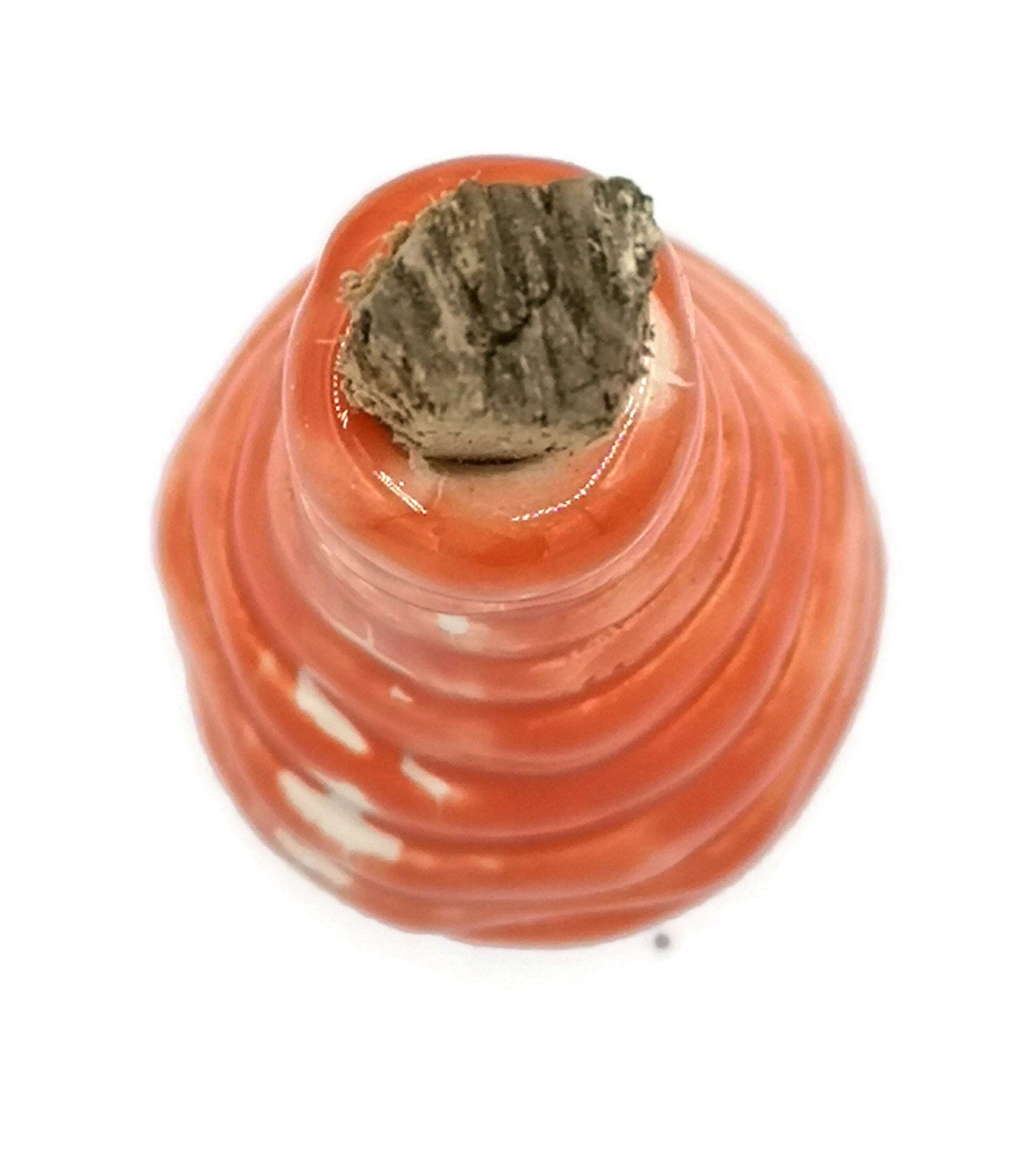 1Pc 85mm Handmade Ceramic Bottle, Cute Wedding Favors Miniature Bottle With Cork, Decorative Small Ceramic Vase, Unique Host Gift, Tea Party