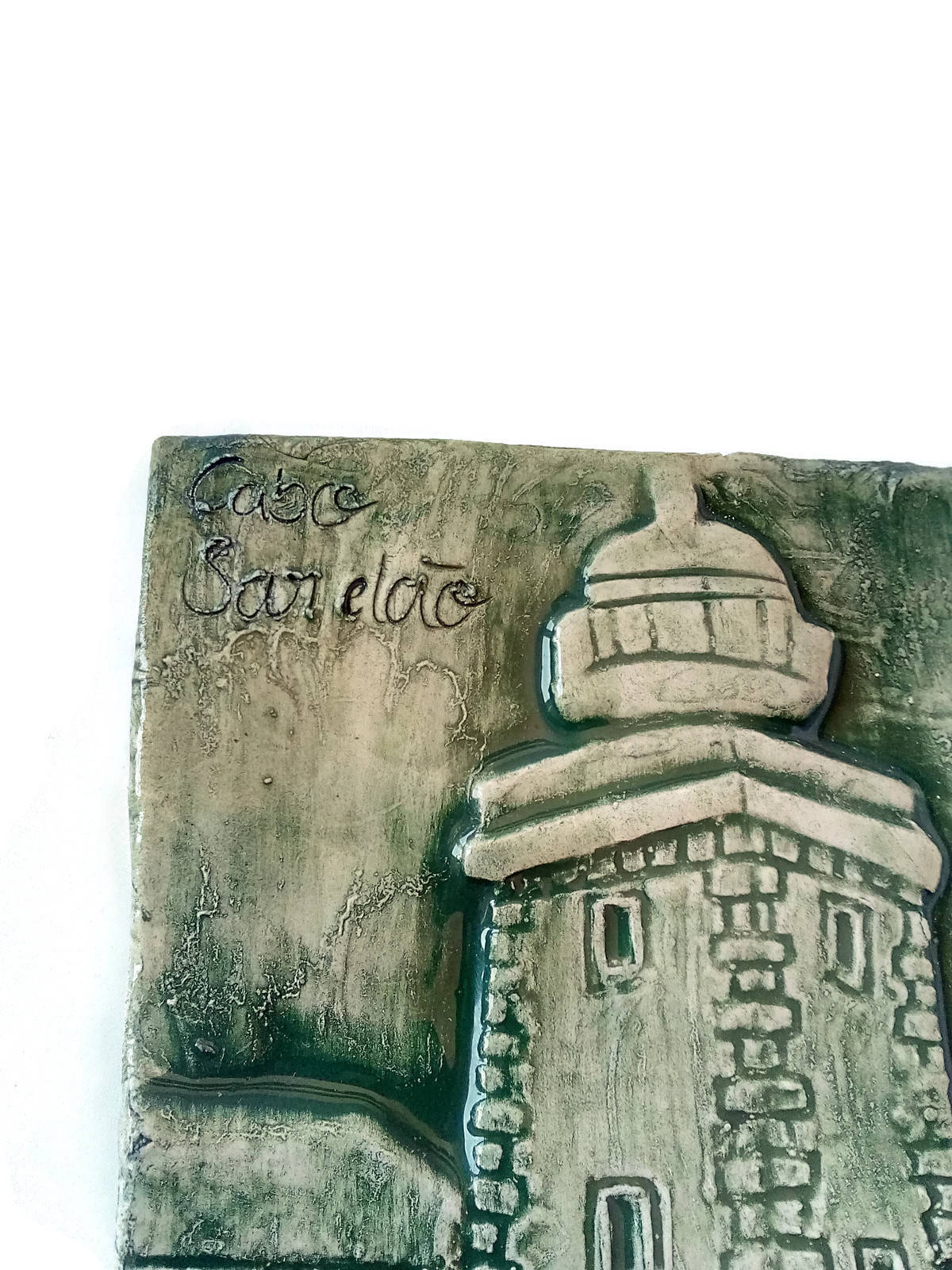 HANDMADE CERAMIC TILES, Lighthouse Wall Hanging Tiles, Portuguese pottery office wall decor Best Gifts For Him, Housewarming Gift First Home - Ceramica Ana Rafael