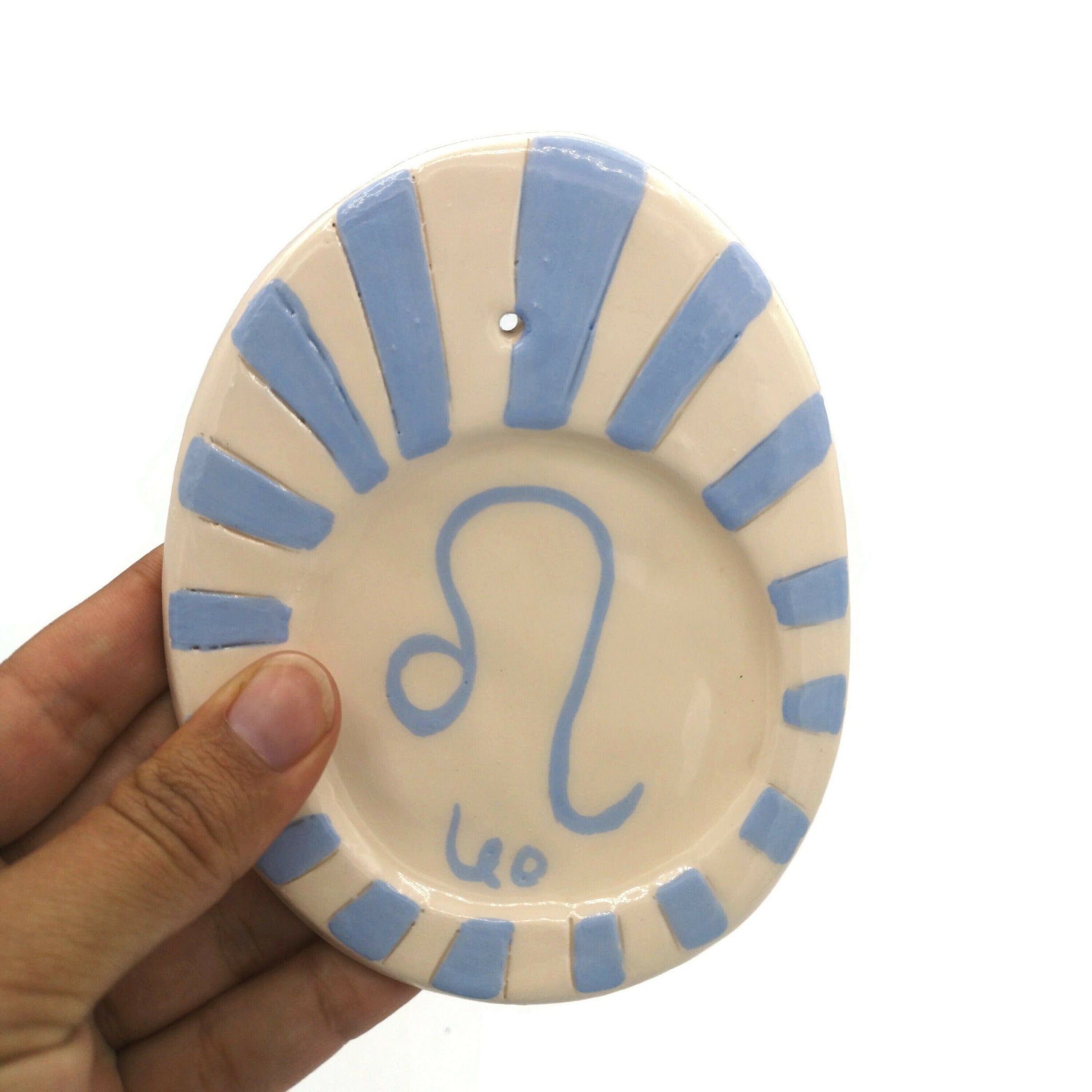 INCENSE STICK HOLDER, Leo Birthday Gift, Mothers Day Gift From Daughter, Clay Incense Holder, Cone Incense Burner, Mom Gift - Ceramica Ana Rafael