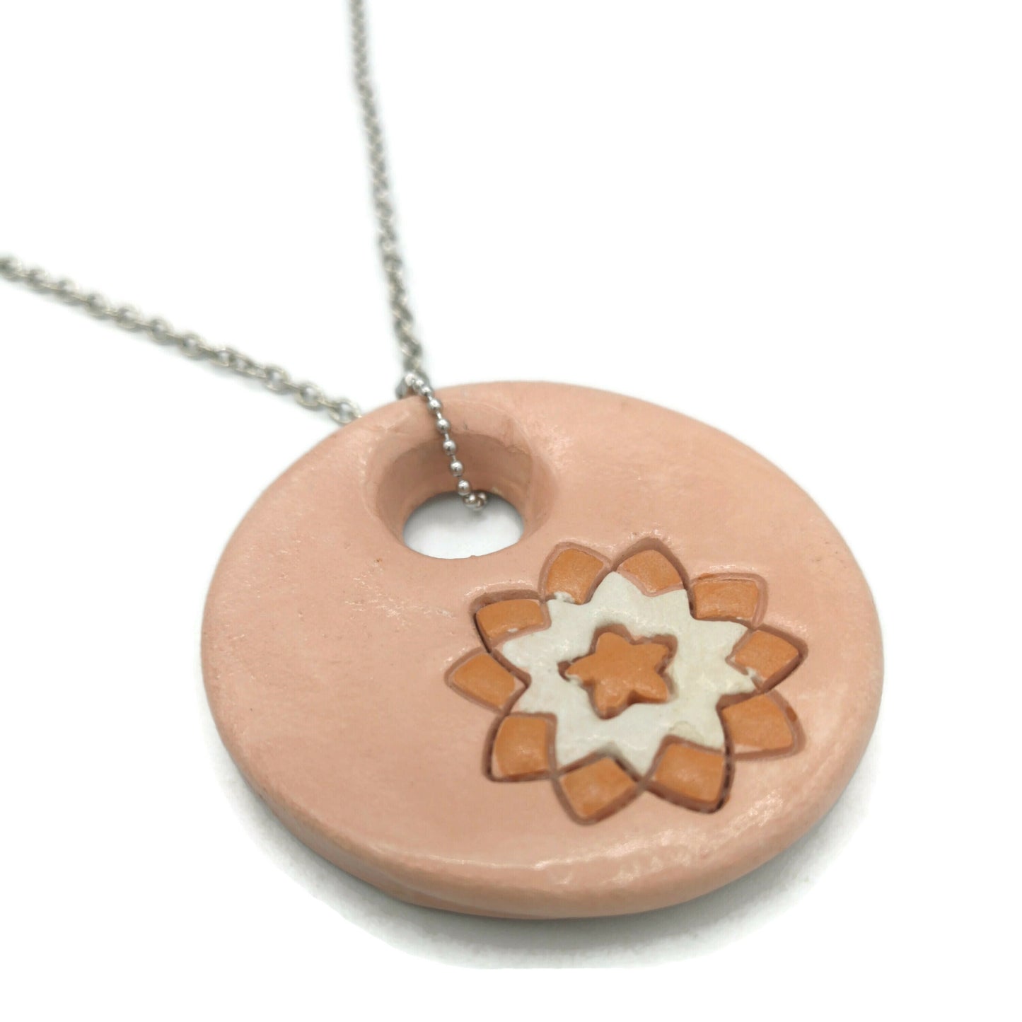 Aesthetic Necklace, Handmade Ceramic Best Gifts For Her, Best Sellers Statement Necklace Mom Birthday Gifts From Daughter, 9th anniversary - Ceramica Ana Rafael