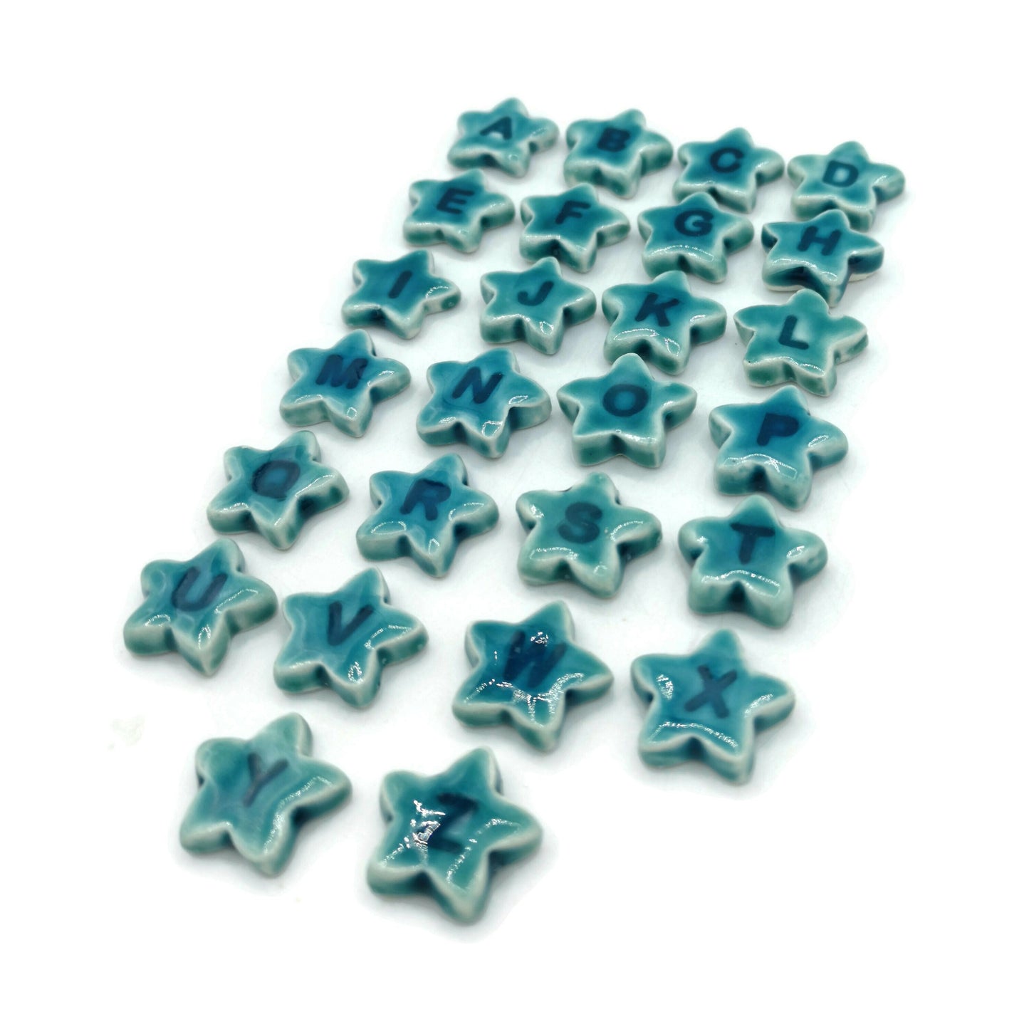 Custom Letter Cufflinks For Men, Personalized Engraved Initial Cuff links, 9th Anniversary Gift For Husband, Step Dad Birthday Gift For Him - Ceramica Ana Rafael