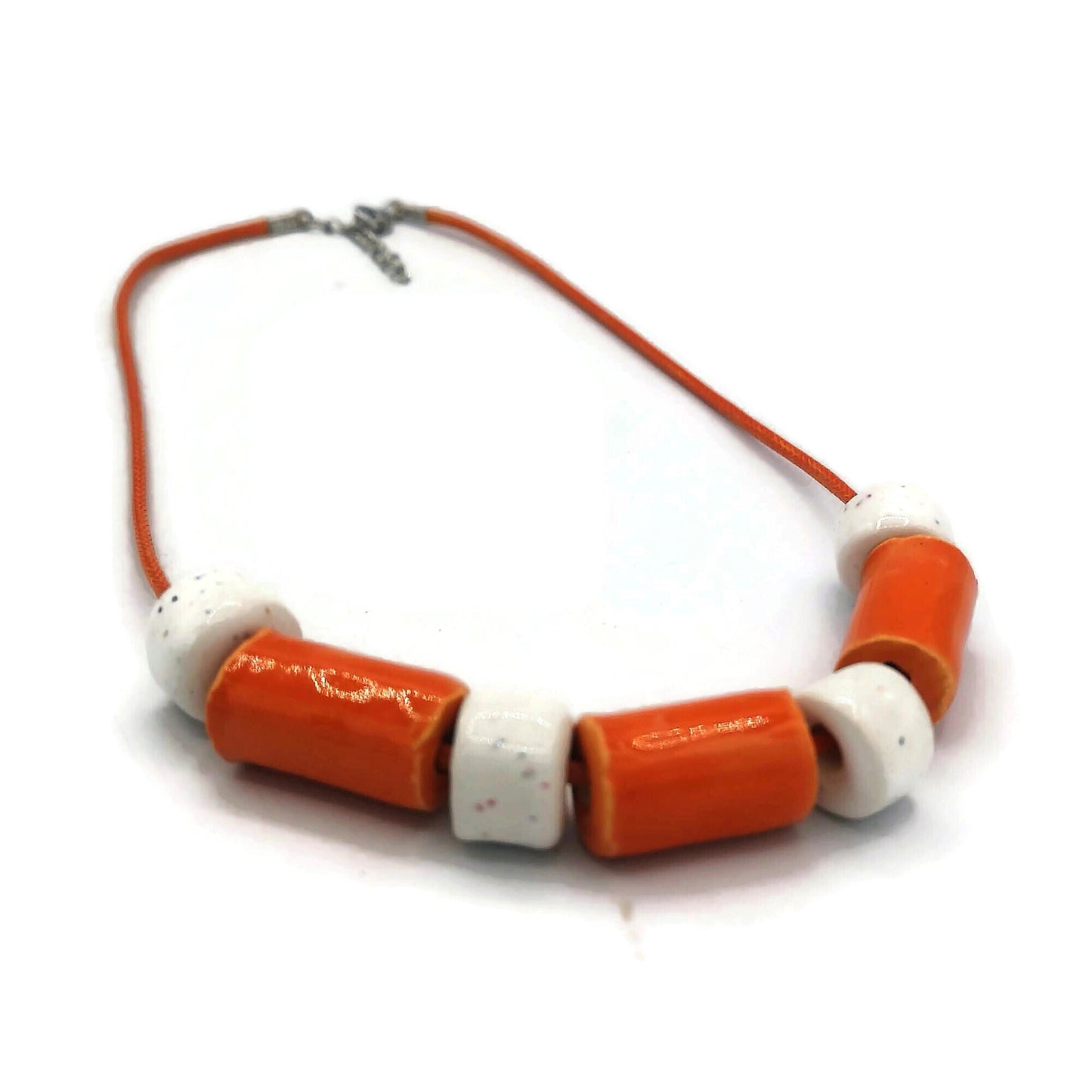 Everyday Necklace, Trendy Beaded Necklace Best Gifts For Her, Boho Statement Necklace, Colorful Aesthetic Mothers Day Gift From Daugher - Ceramica Ana Rafael