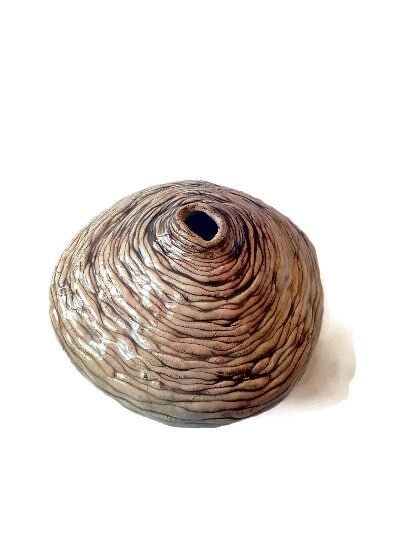 Handmade Ceramic Vase, Irregular Shape Bud Vase, Minimalist Flower Vase, Boho Vase Large Pottery Vase, Abstract Sculpture, Decorative Object - Ceramica Ana Rafael