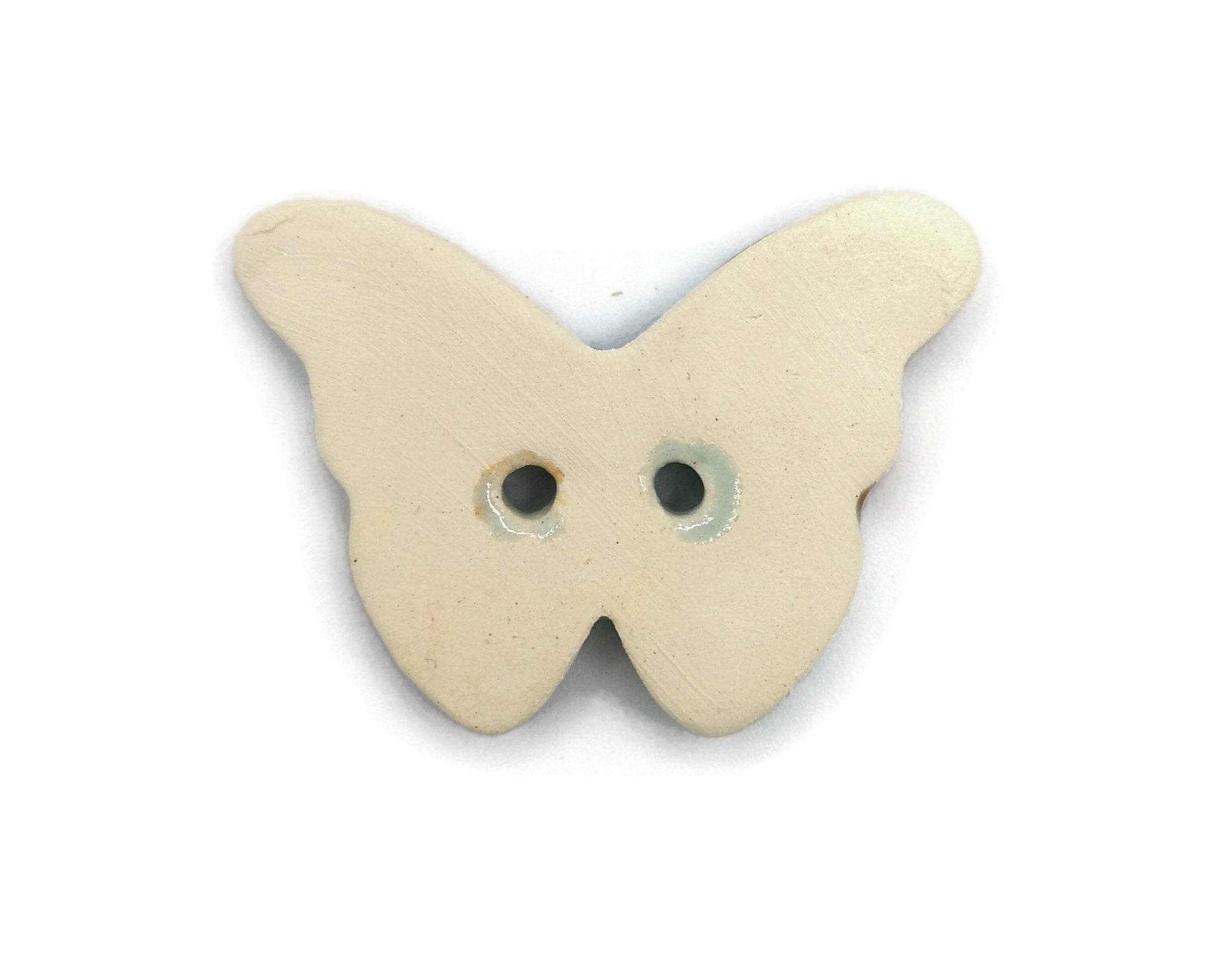 Butterfly Buttons, Cute Buttons, Designer Button, Set of 4 Ceramic Sewing Button For Crafts, Large Fancy Porcelain Buttons Gifts For Her - Ceramica Ana Rafael