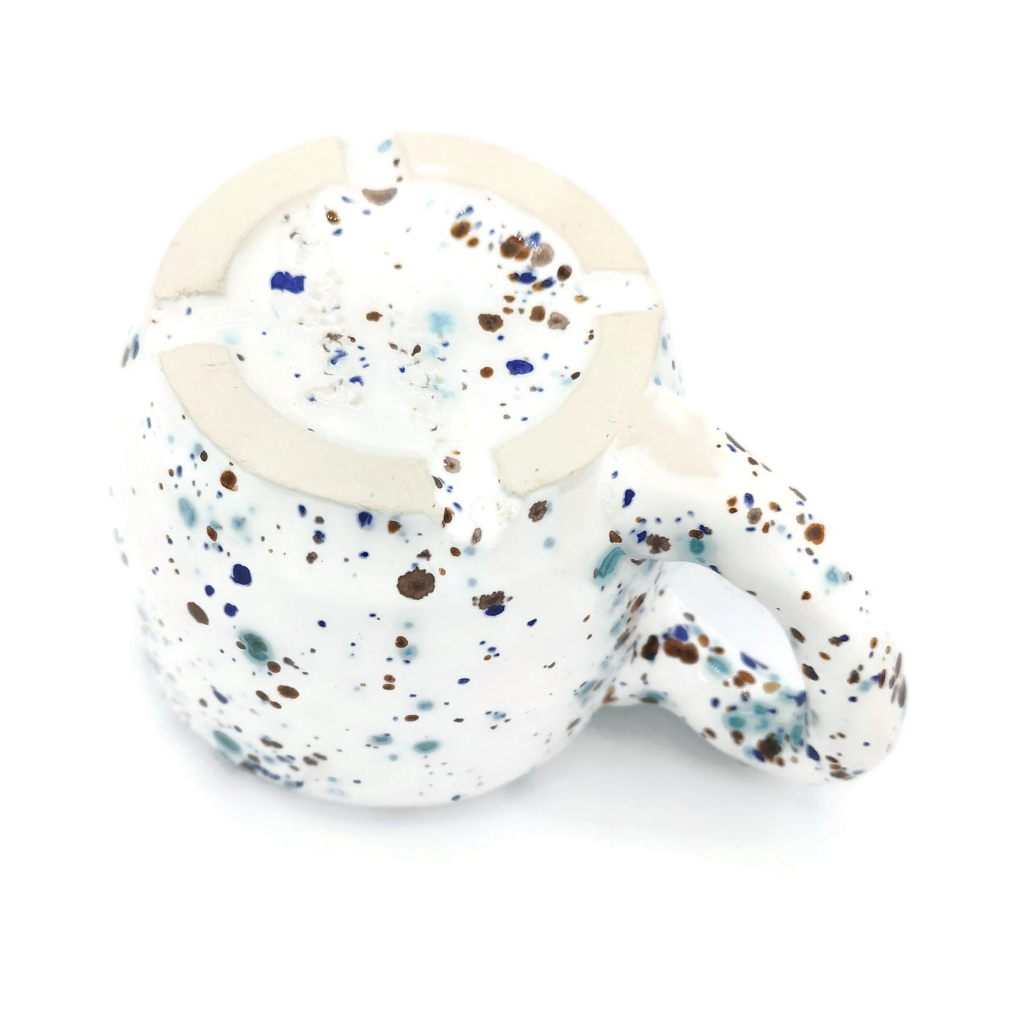 Confetti Mug, Large Coffee Mug, Best gifts For Him, Handmade Ceramic Mug, Mom Birthday Gift For Women, Dad Birthday Gift - Ceramica Ana Rafael