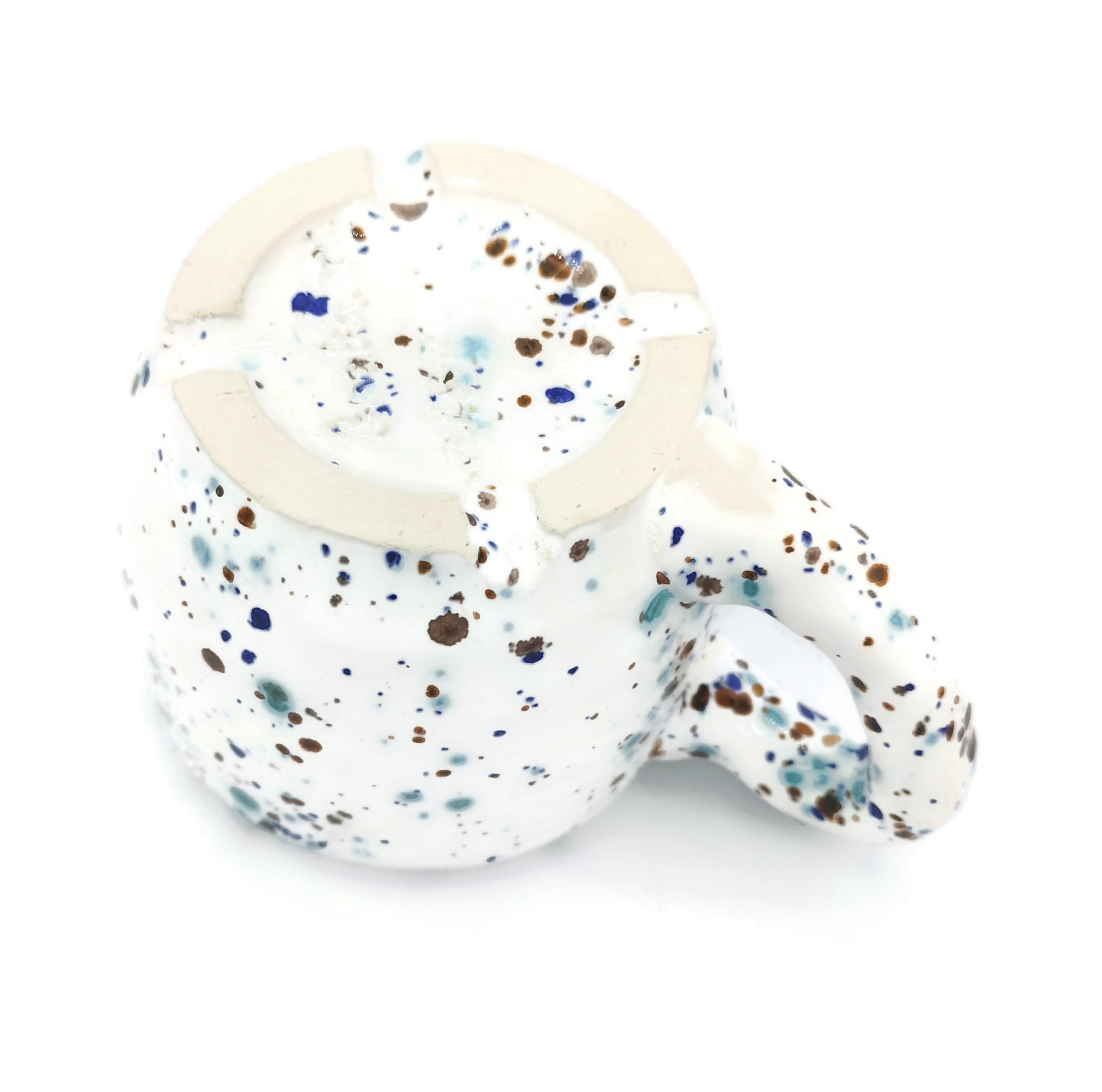 Confetti Mug, Large Coffee Mug, Best gifts For Him, Handmade Ceramic Mug, Mom Birthday Gift For Women, Dad Birthday Gift - Ceramica Ana Rafael