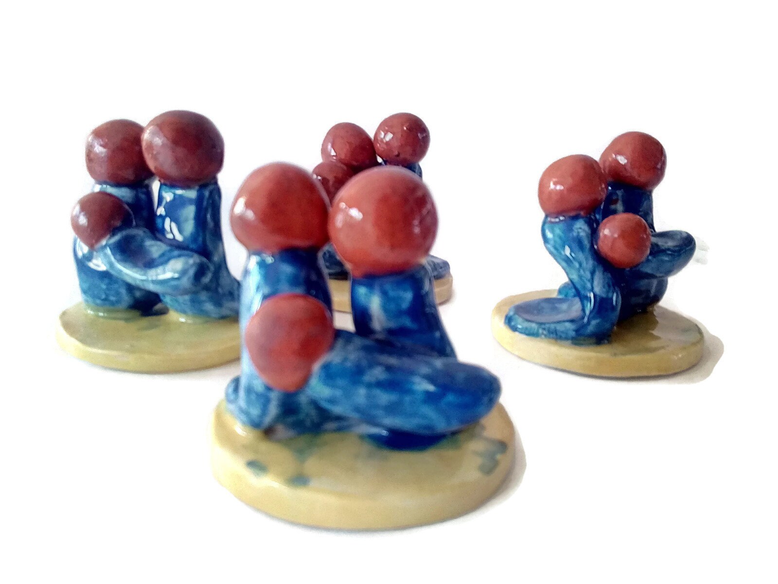 Statues Sculptures, Holy Family Ceramic Sculpture, Handmade Pottery Table Sculpture Nativity Scene Contemporary Art House Warming Gifts - Ceramica Ana Rafael