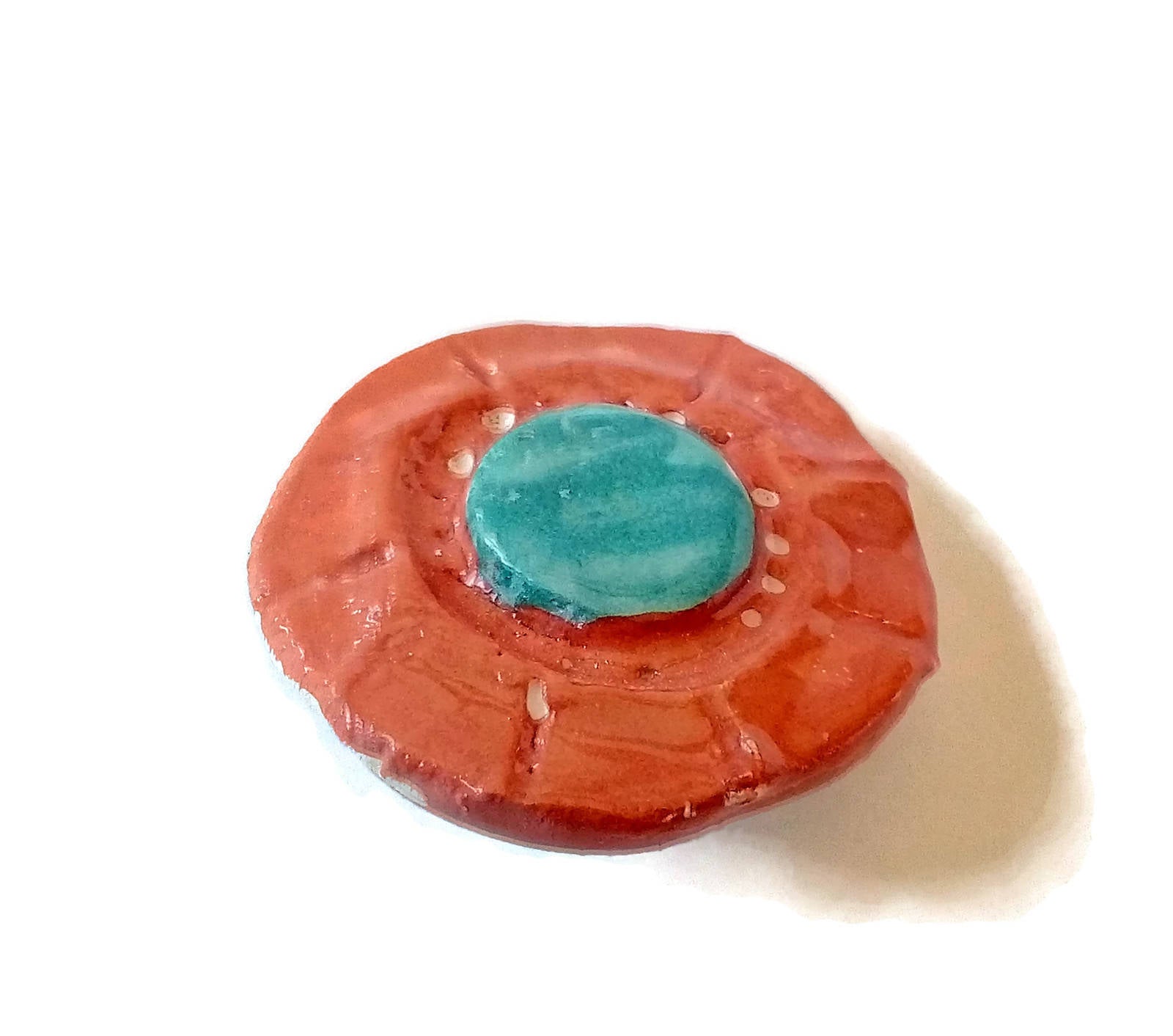 Handmade Ceramic Cameo Brooch, Best Gifts For Her, Broach Pin, Grandma Christmas Gifts, Mom Birthday Gift From Daughter - Ceramica Ana Rafael