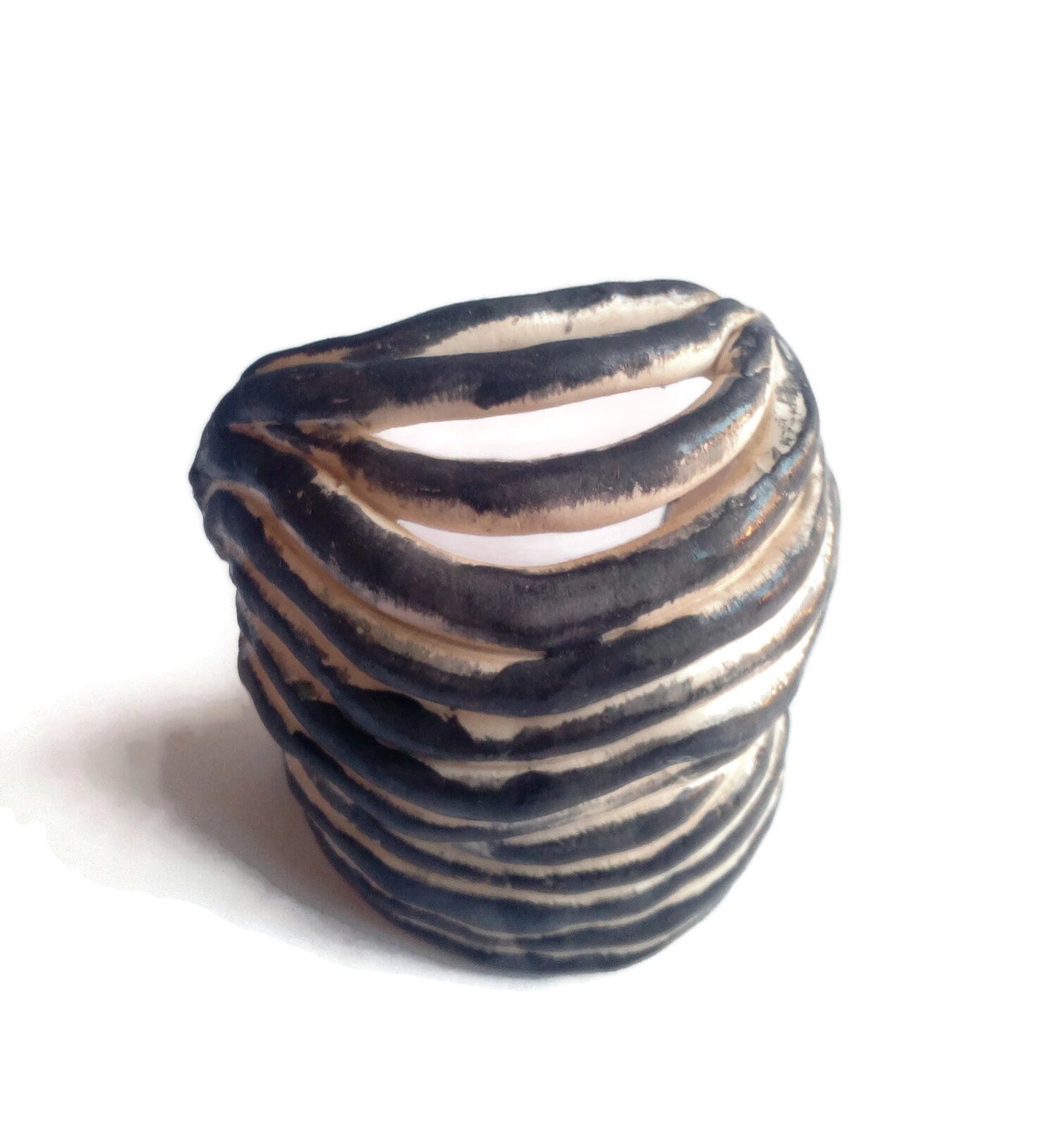 Tea Light Holder, Handmade Ceramic Votive Candle Lantern, Best Friend Gifts For Her, Mom Birhday Gift From Daughter - Ceramica Ana Rafael