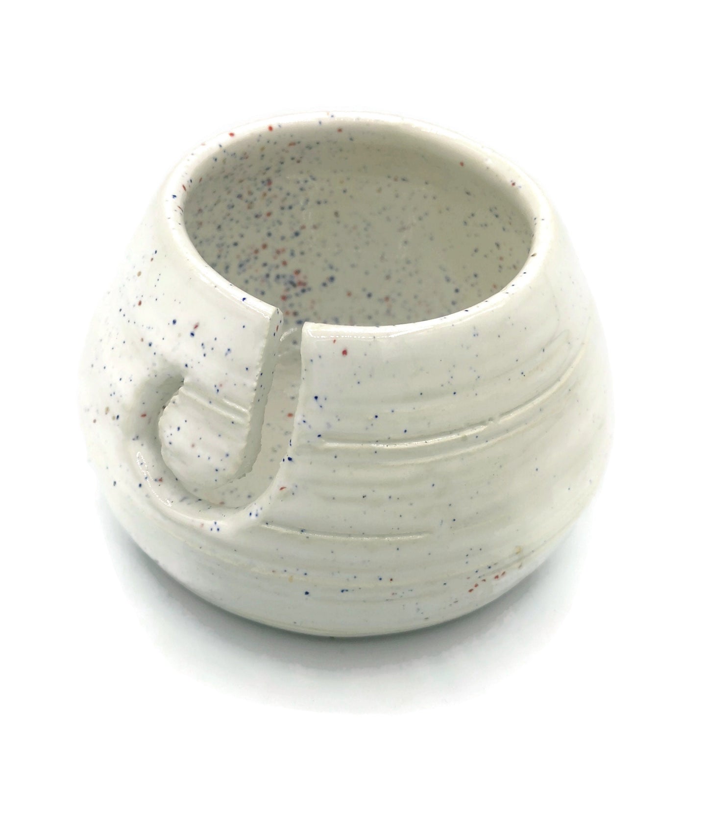 DECORATIVE KNITTING BOWL, Mom Birthday Gift For Grandma, Pottery Yarn Bowl, Handmade Ceramics, Housewarming Gift First Home - Ceramica Ana Rafael