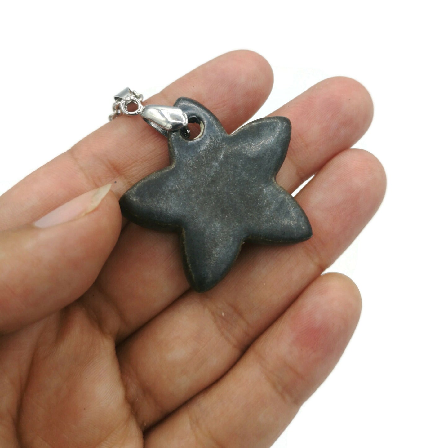 Goth Choker, Celestial Star Choker Custom Necklace Best Gifts For Her, Pendant Necklace For Men, Statement Necklace Mom Birthday Gift, - Ceramica Ana Rafael