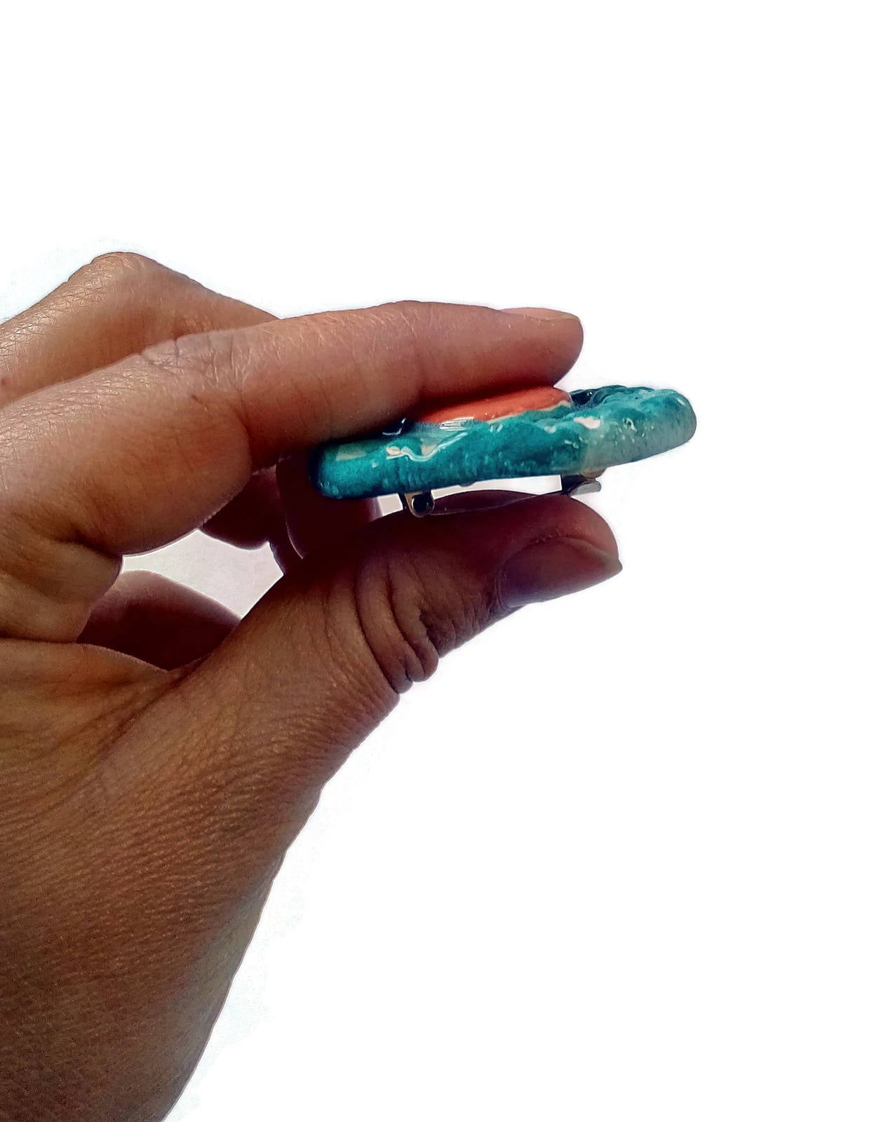 Cameo Brooch Pin For Women, Mom Birthday Gift From Daughter Trending Now, Ceramic Jewelry Best Sellers Stocking Stuffers, Gift For Grandma - Ceramica Ana Rafael