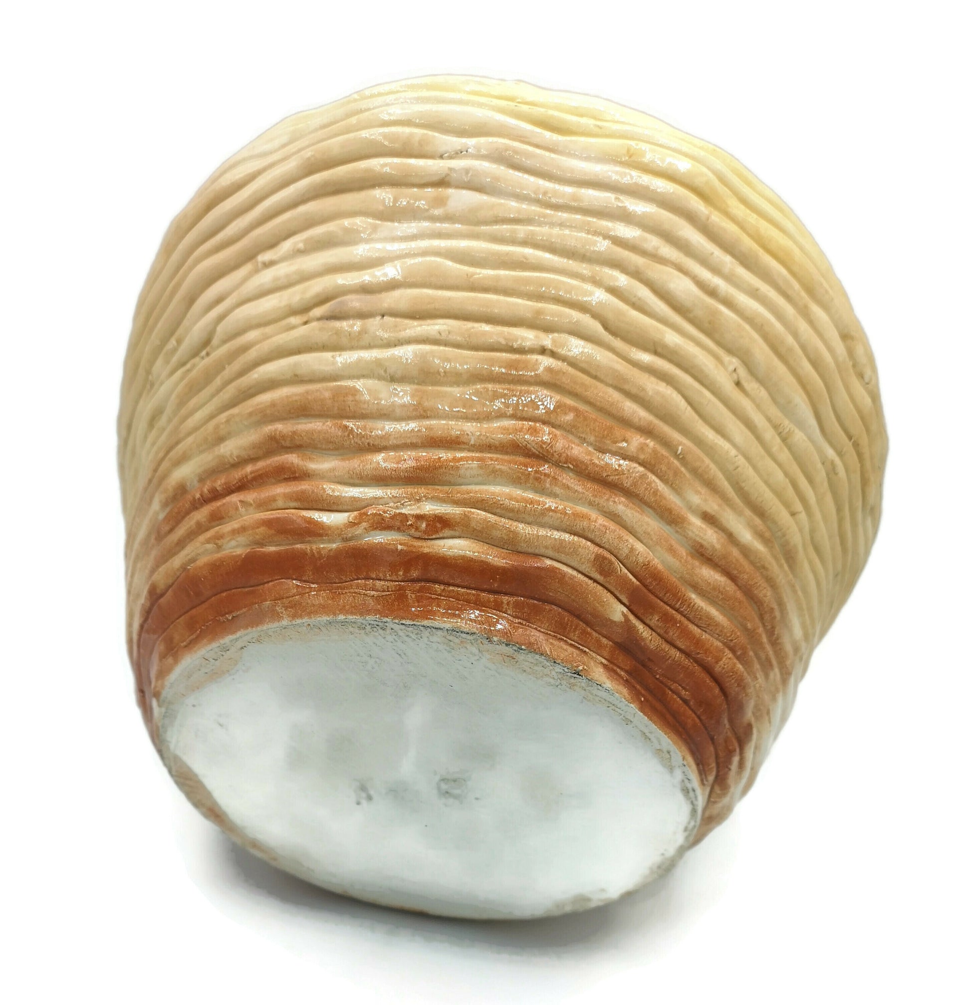 Handmade Tall Ceramic Vase, Sculptural Bud Vase With Antique Look, Art Decor Unique Wedding Gift For Couple, Large Floor Vase Textured - Ceramica Ana Rafael