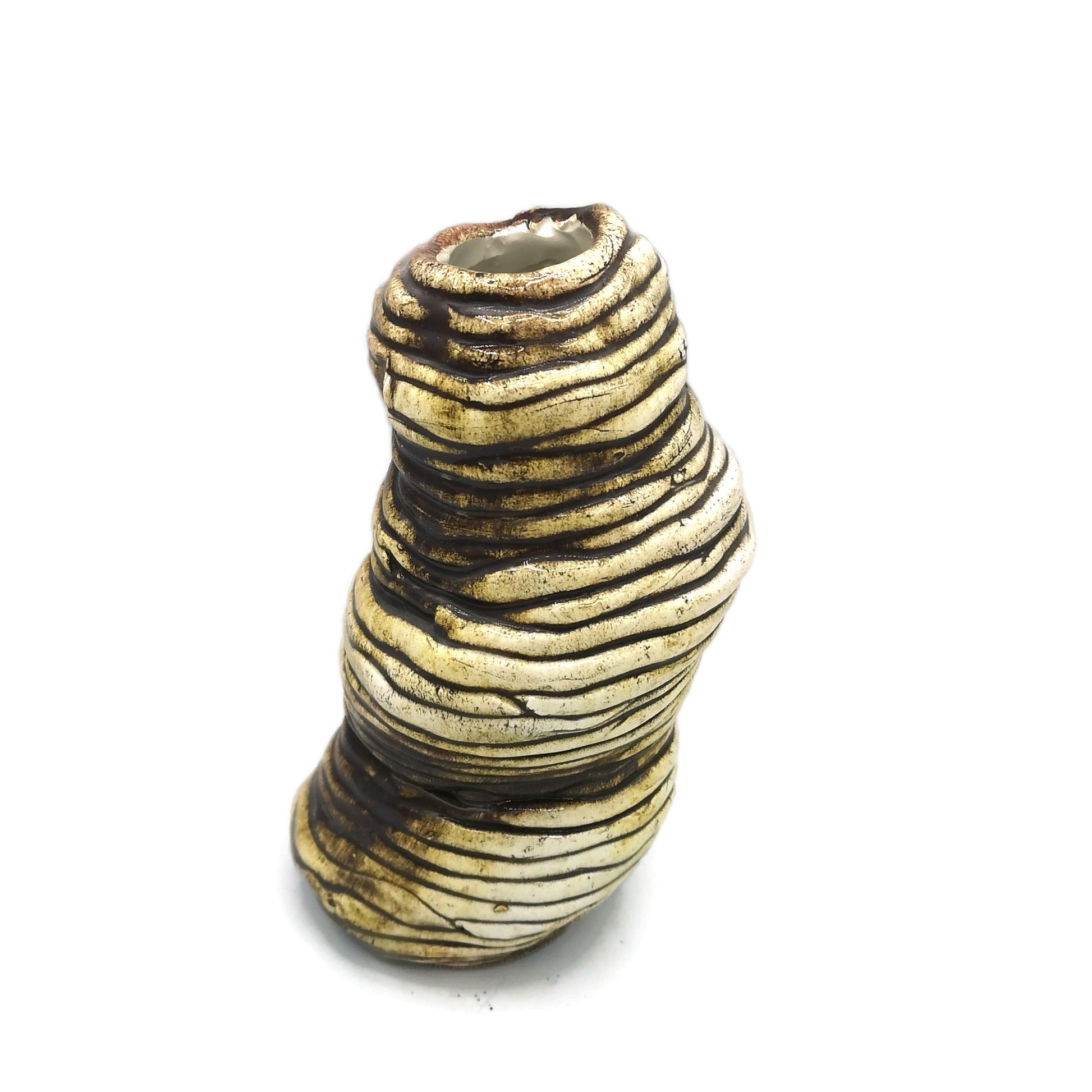 HANDMADE CERAMIC vase, Gifts For Her, Housewarming Gift First Home, abstract sculptural vase for table, office desk accessories for women - Ceramica Ana Rafael