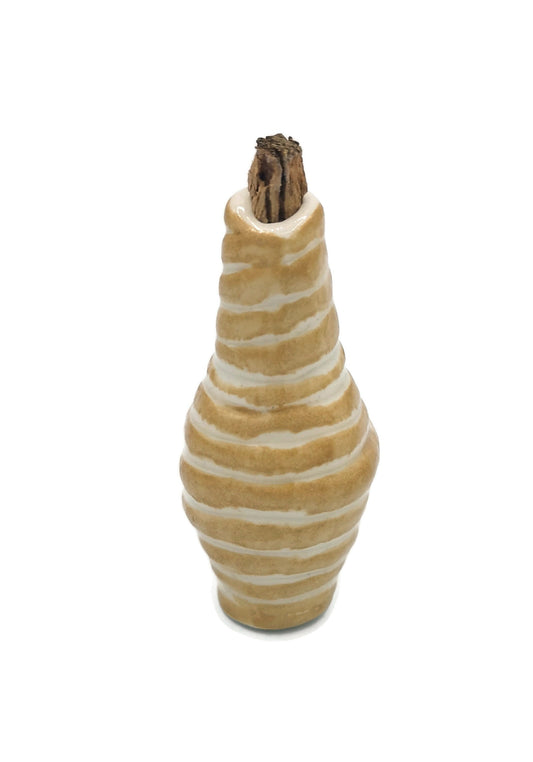 1Pc 85mm Handmade Ceramic Decorative Bottles, Cute Wedding Favors, Small Bottle Vase With Cork Stopper, Host Gift, Unique Tea Party Favors - Ceramica Ana Rafael