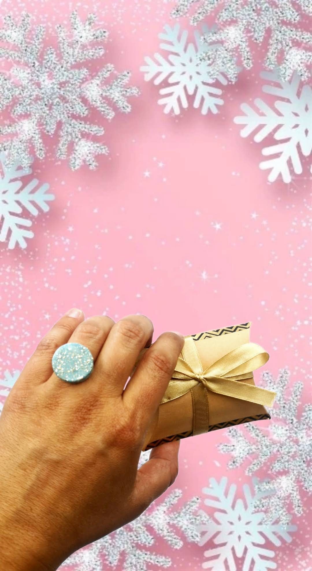 Handmade Ceramic Sparkly Turquoise Blue Ring For Women, Unique Stainless Steel Adjustable Ring, Porcelain Best 9th Anniversary Gifts For Her - Ceramica Ana Rafael