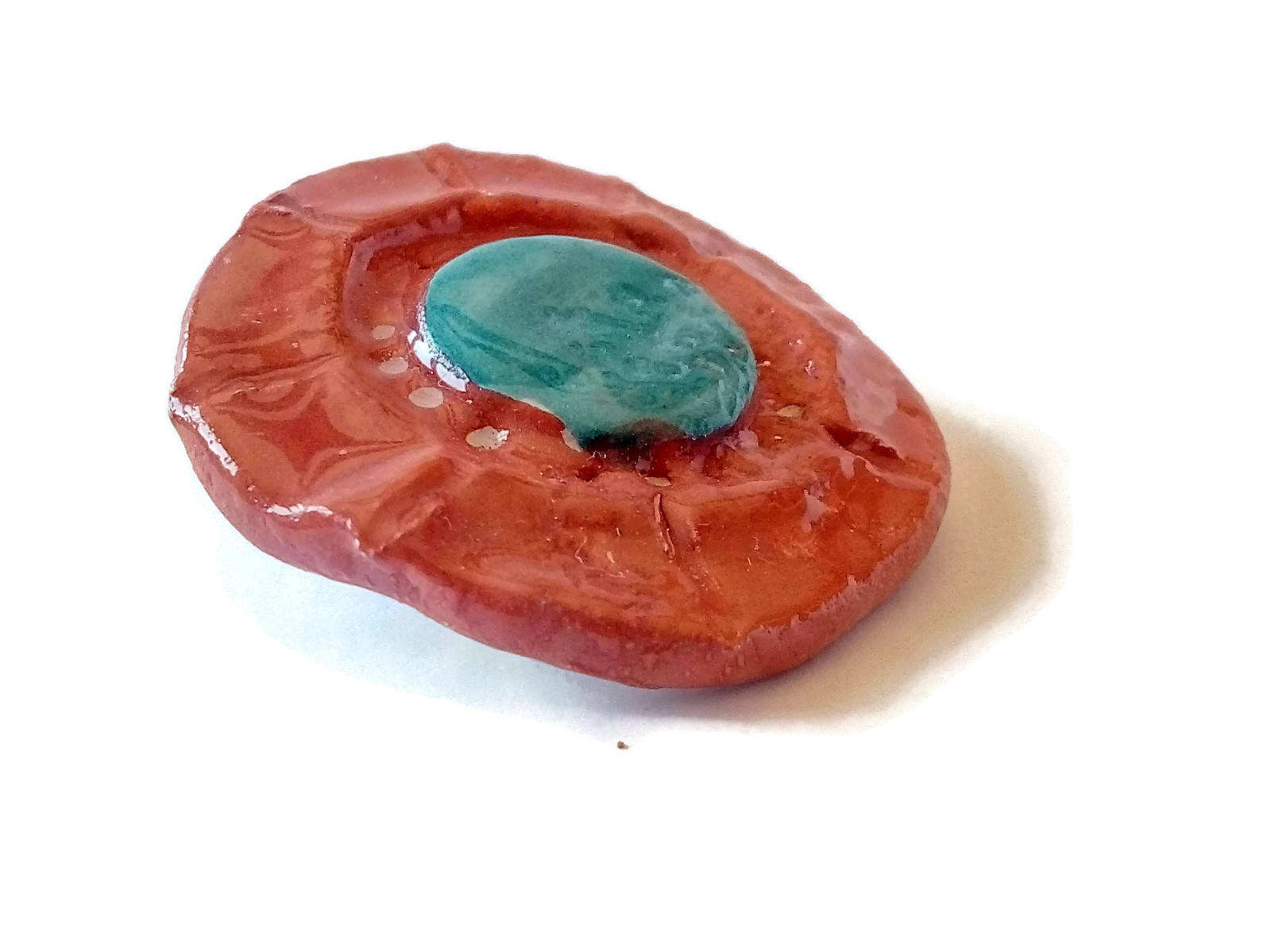 Handmade Ceramic Cameo Brooch, Best Gifts For Her, Broach Pin, Grandma Christmas Gifts, Mom Birthday Gift From Daughter - Ceramica Ana Rafael