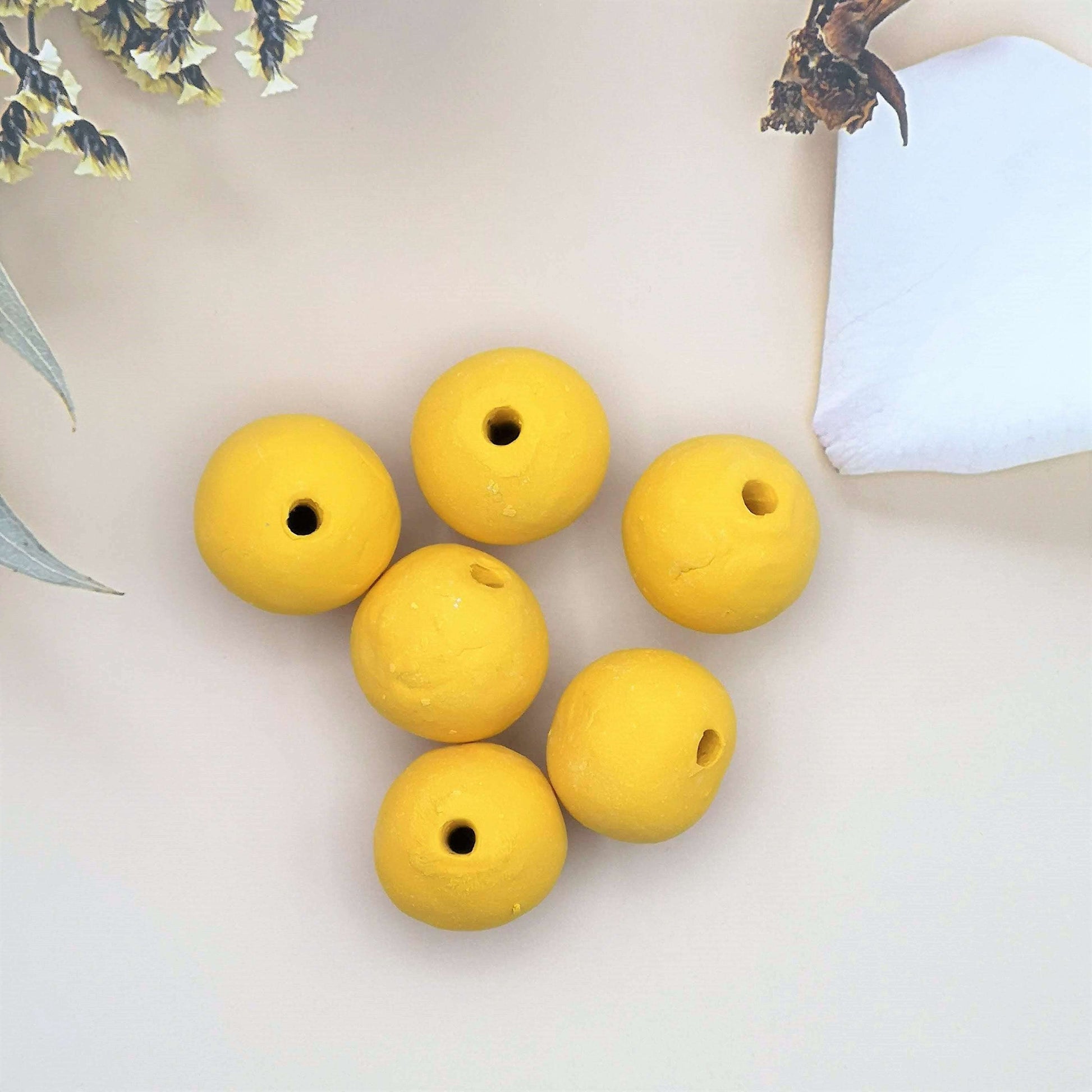 1Pc 25mm macrame beads for jewelry making, handmade ceramic beads large hole, oversized porcelain bubblegum beads, best sellers unique beads