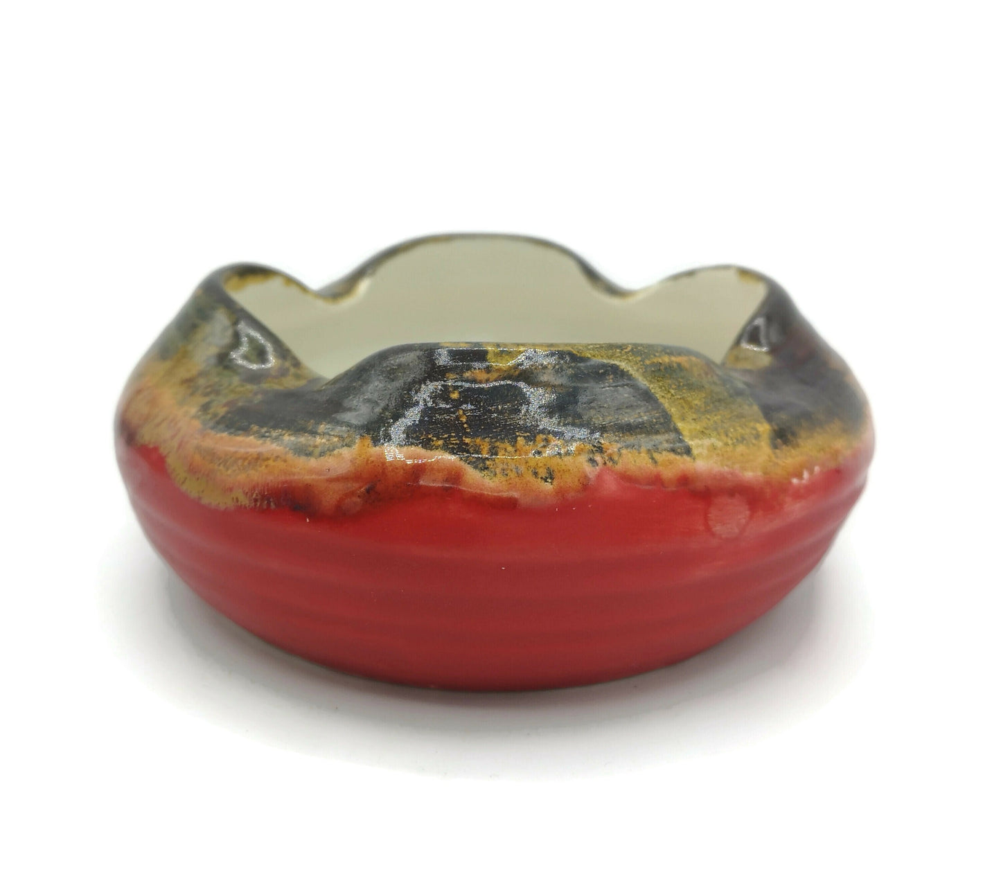 MODERN ASHTRAY, CERAMIC Ashtray, Handmade Pottery Cool Ashtray,Clay Ashtray For Fathers Day Gift - Ceramica Ana Rafael