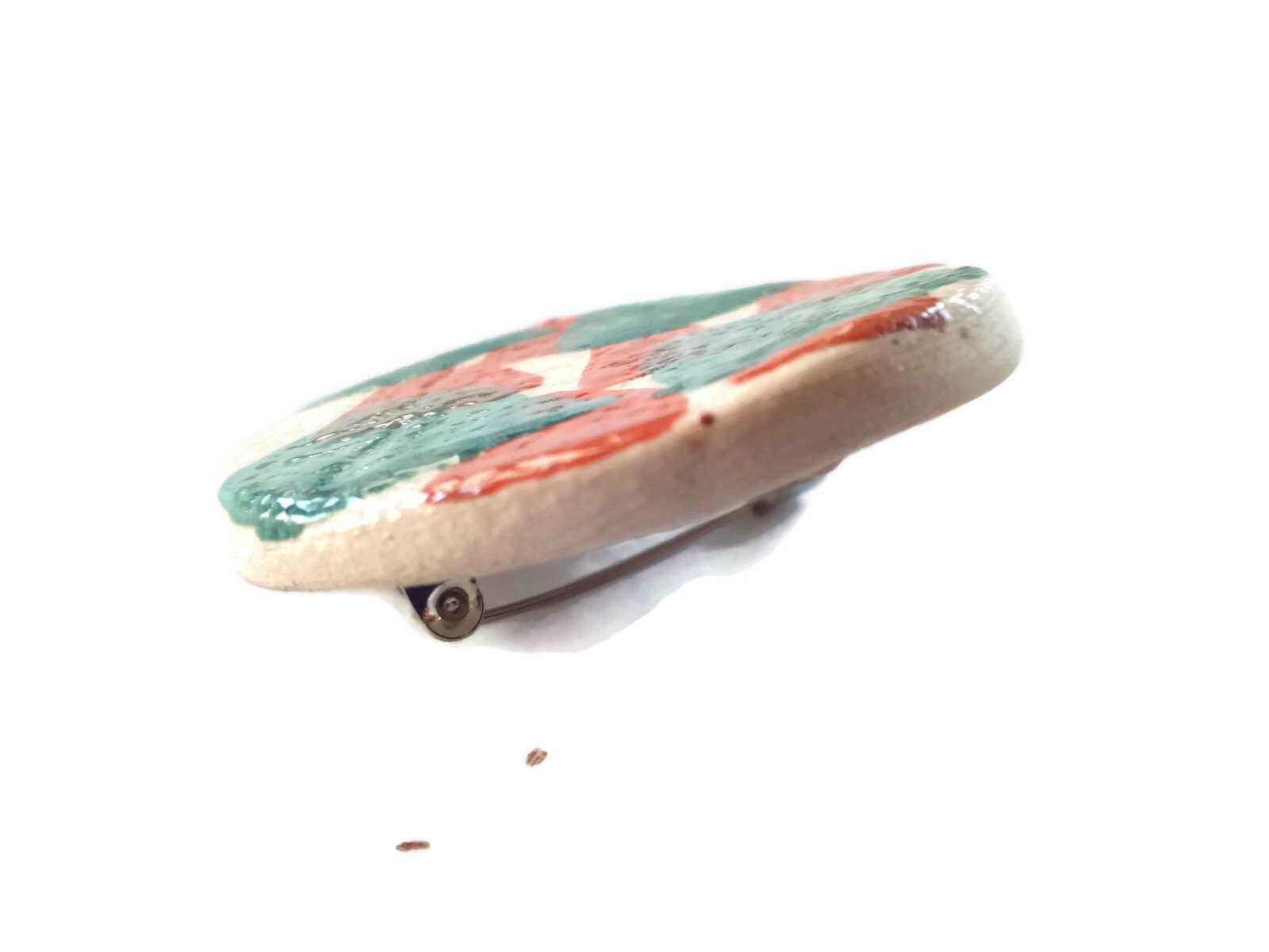 Cute Cloak Brooch Pins, Handmade Ceramic Jewelry Broach Pin, Mothers Day Gift For Grandma, Best Sellers Mom Birthday Gift From Daughter - Ceramica Ana Rafael