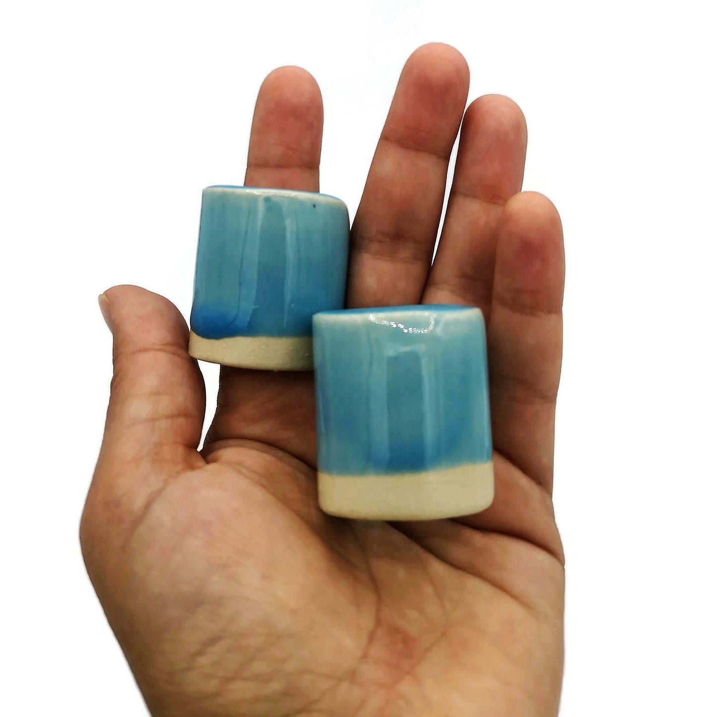 LARGE TUBE BEADS, 1 Pc Unique Clay Beads For Macrame, 35mm Long Ceramic Beads, Decorative Craft Beads With Large Hole - Ceramica Ana Rafael