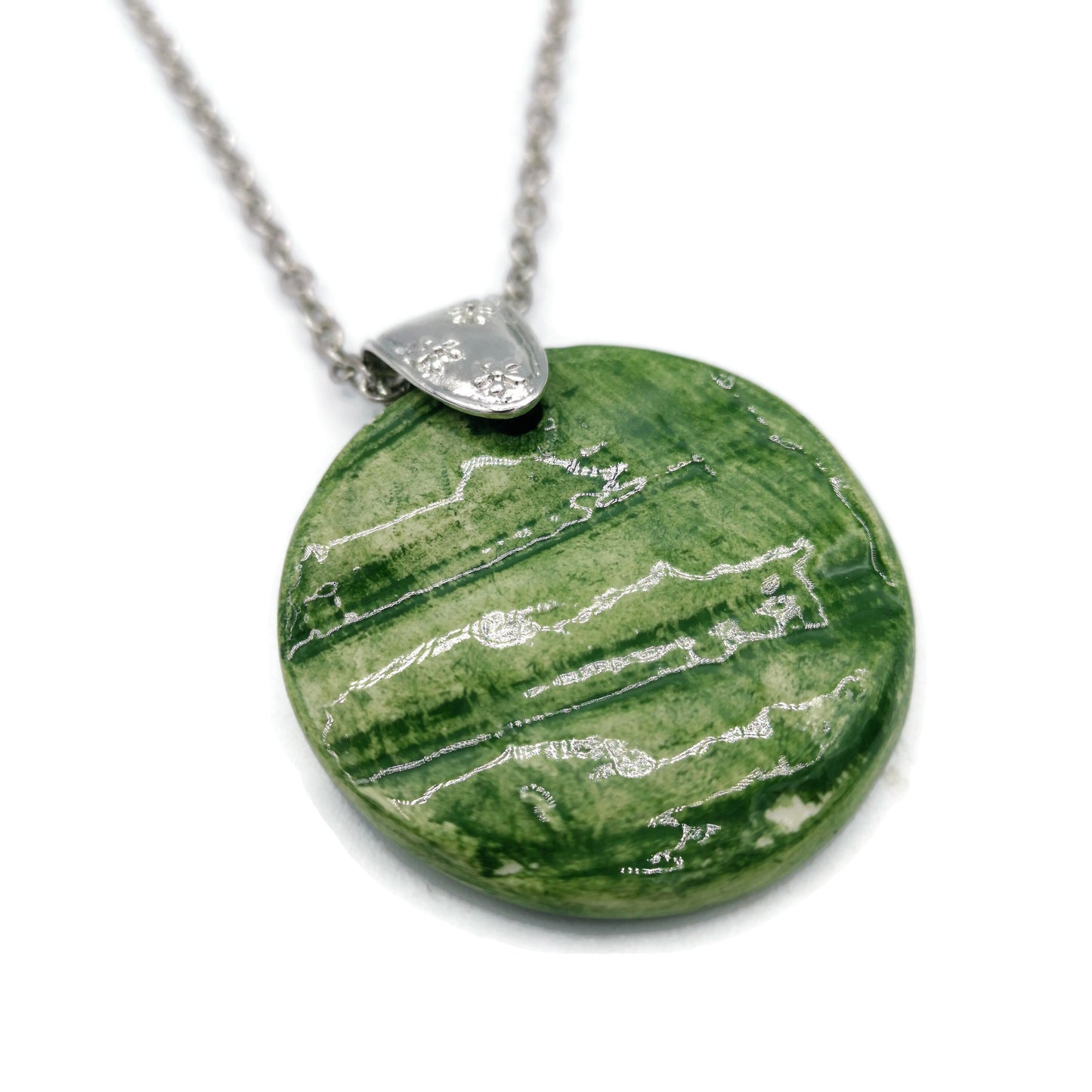 Short Necklace Pendant for Women, Aesthetic Best Jewelry Gifts For Her, Mom Birthday Gift From Daughter - Ceramica Ana Rafael