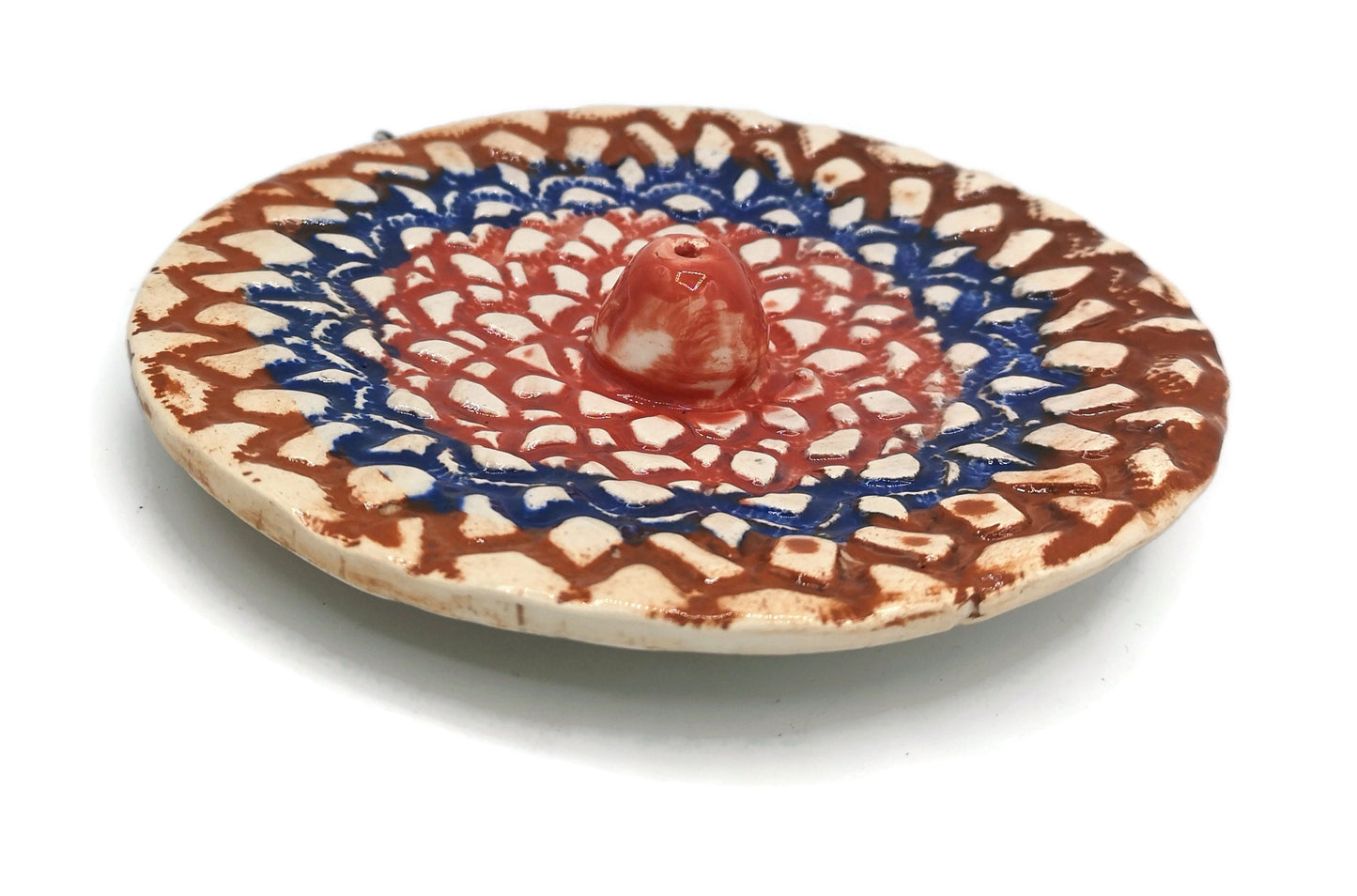 Handmade Ceramic Incense Burner, Incense Stick Holder, Best Friend Gift Ready To Ship, Clay Incense Holder, Mom Birthday Gift From Daughter - Ceramica Ana Rafael