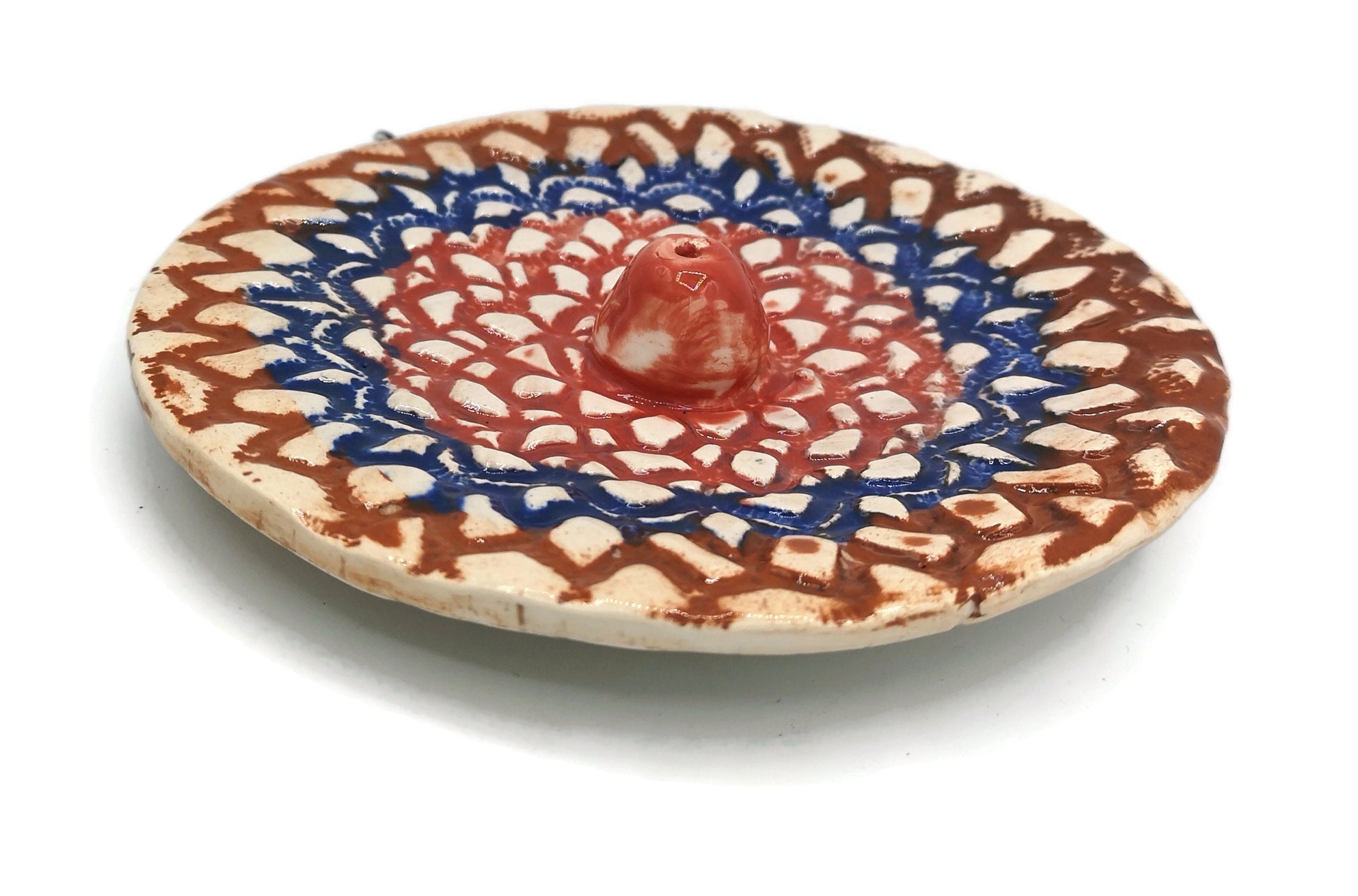 Handmade Ceramic Incense Burner, Incense Stick Holder, Best Friend Gift Ready To Ship, Clay Incense Holder, Mom Birthday Gift From Daughter - Ceramica Ana Rafael